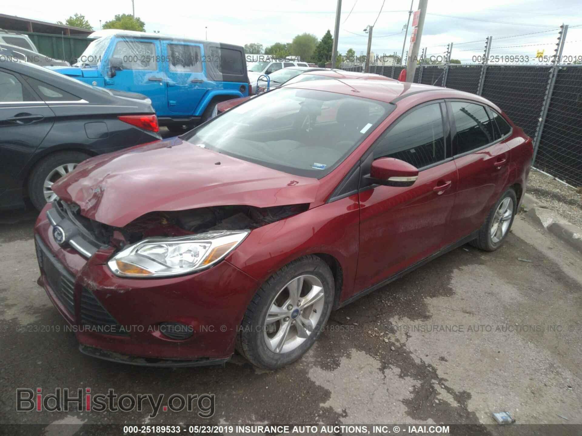 2013 FORD FOCUS - VIN: 1FADP3F2XDL234342 - Фото 2