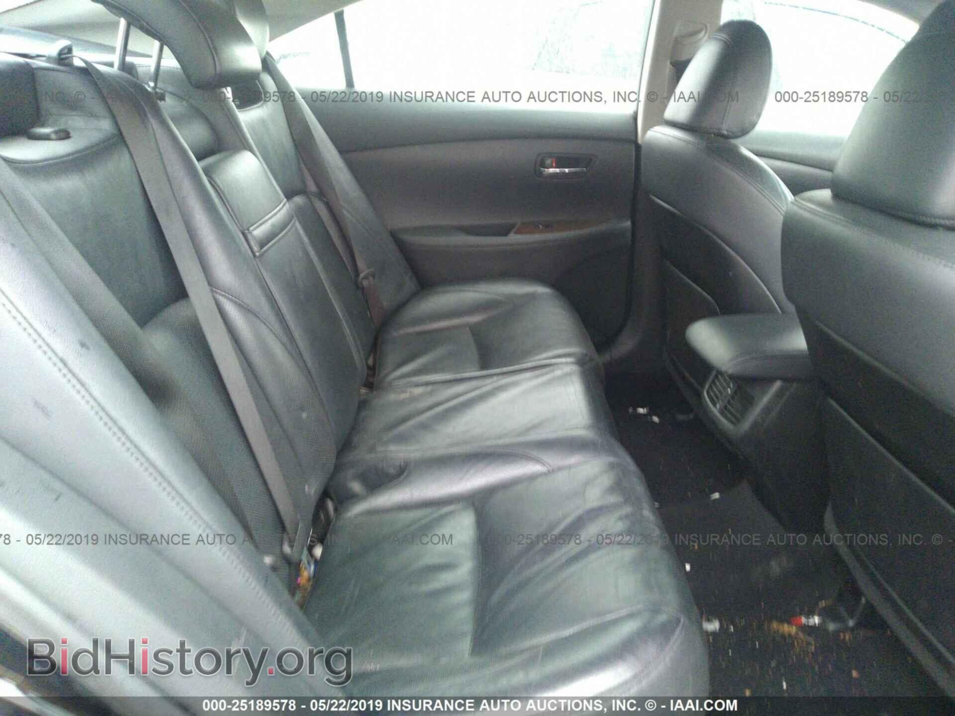 2011 LEXUS ES - VIN: JTHBK1EG5B2456743 - Фото 8
