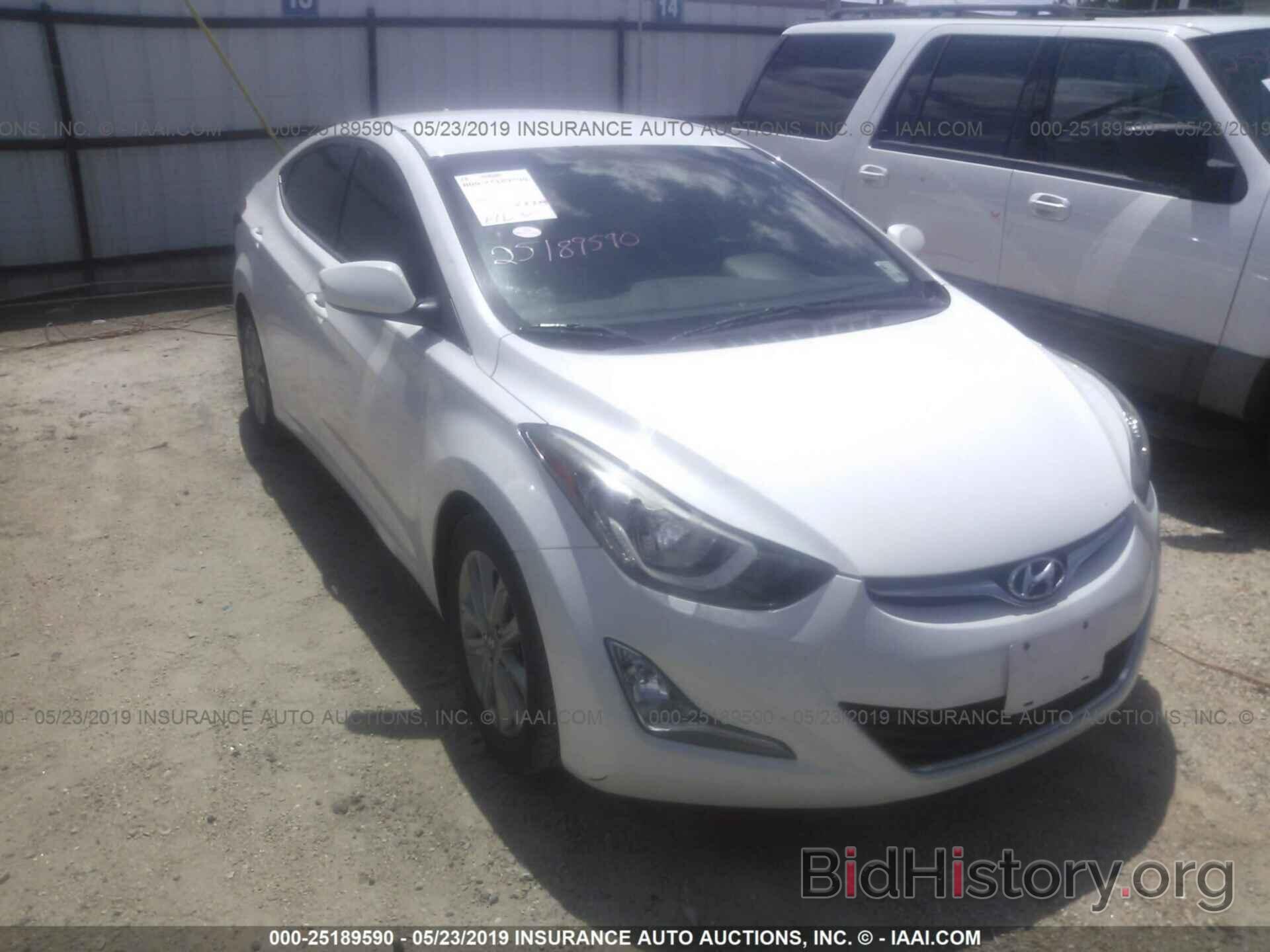 Фотография 5NPDH4AE2EH479981 - HYUNDAI ELANTRA 2014