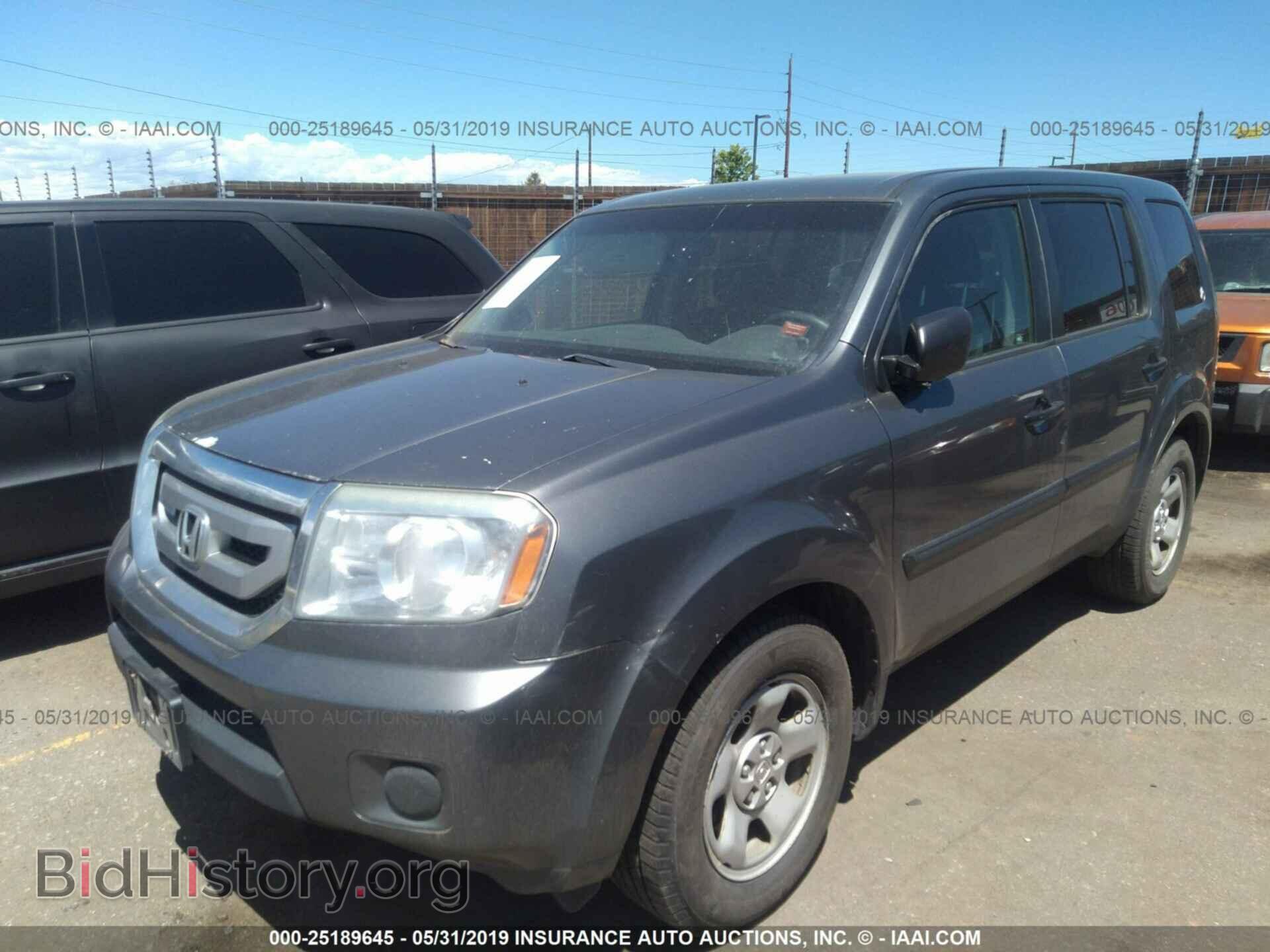 2011 HONDA PILOT - VIN: 5FNYF4H20BB008537 - Фото 2