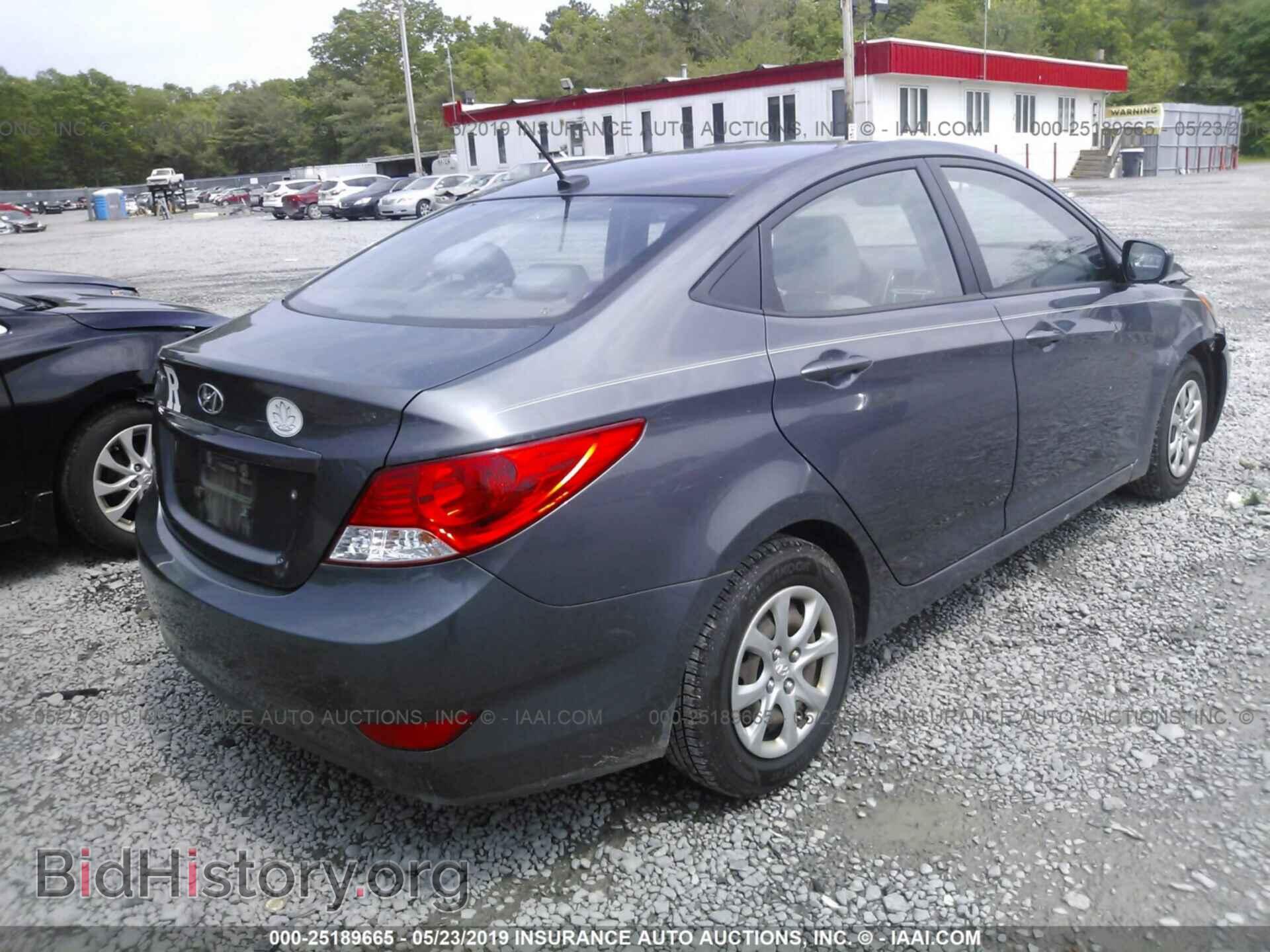 2013 HYUNDAI ACCENT - VIN: KMHCT4AE8DU317248 - Фото 4