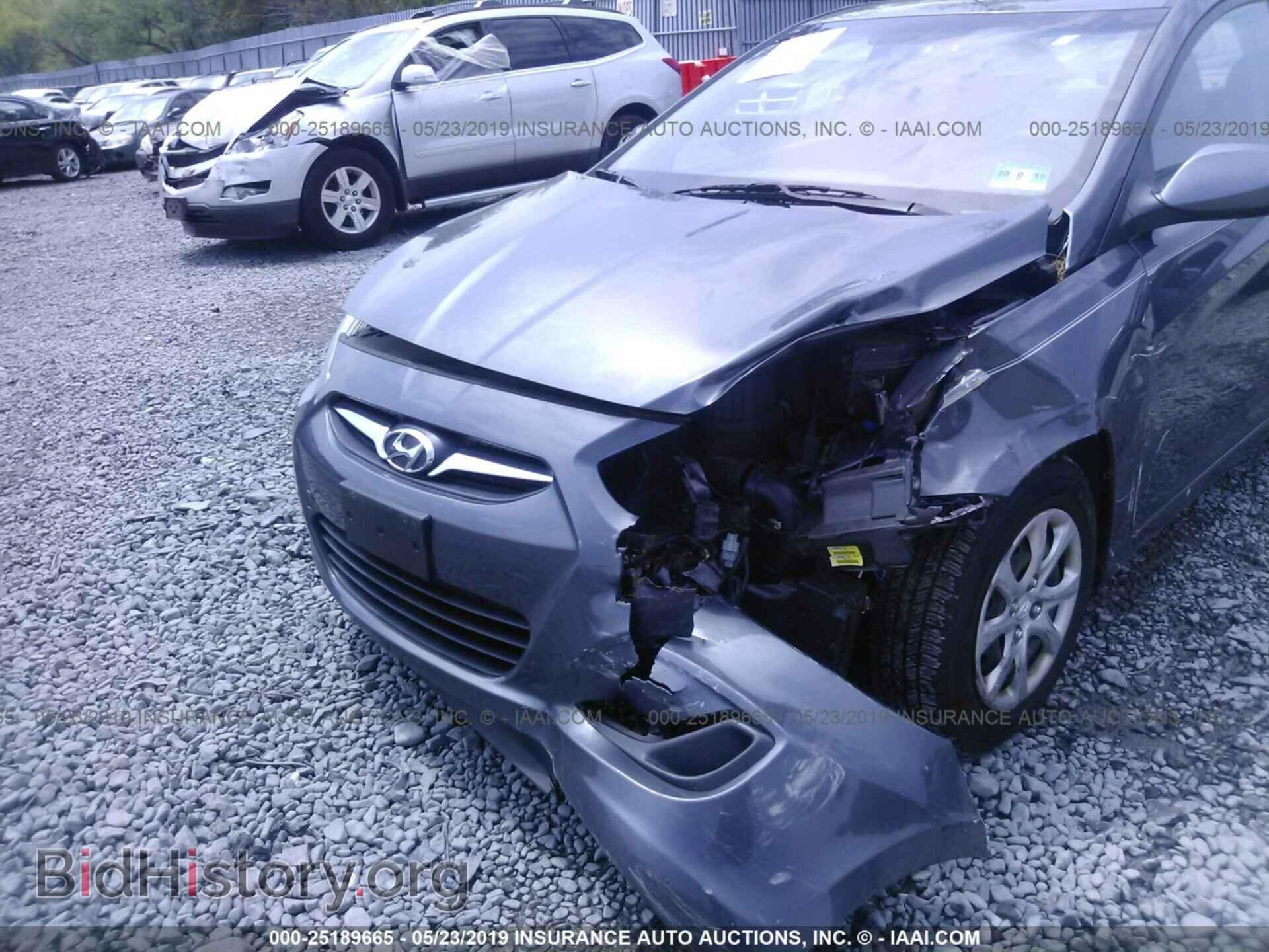 2013 HYUNDAI ACCENT - VIN: KMHCT4AE8DU317248 - Фото 6
