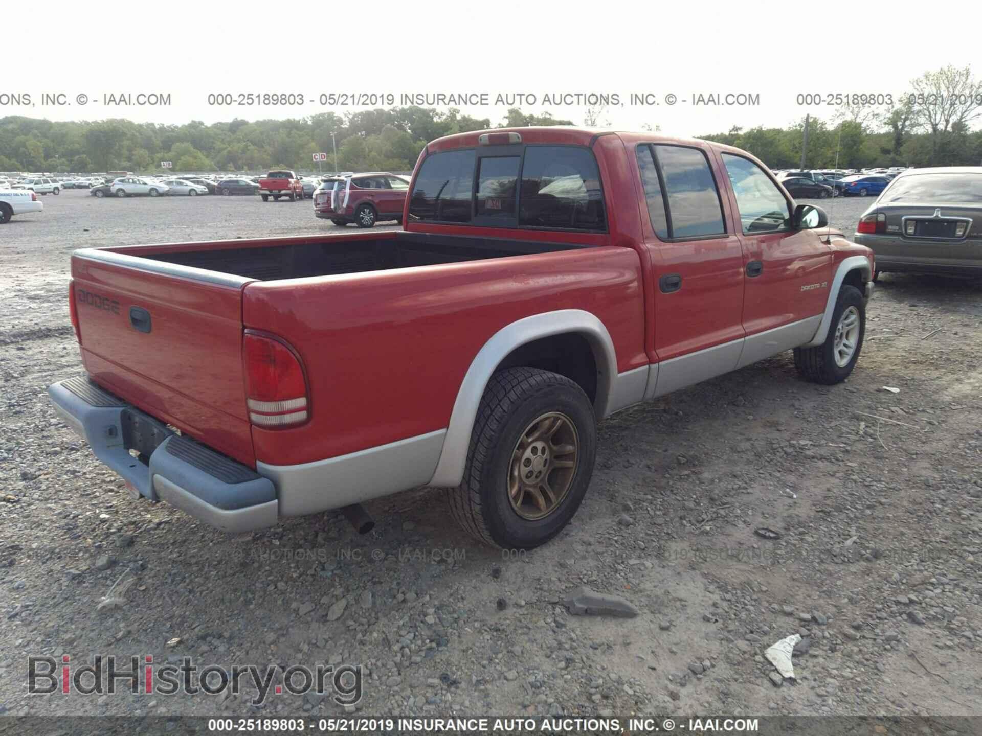 2002 DODGE DAKOTA - VIN: 1B7HL48X42S553941 - Фото 4