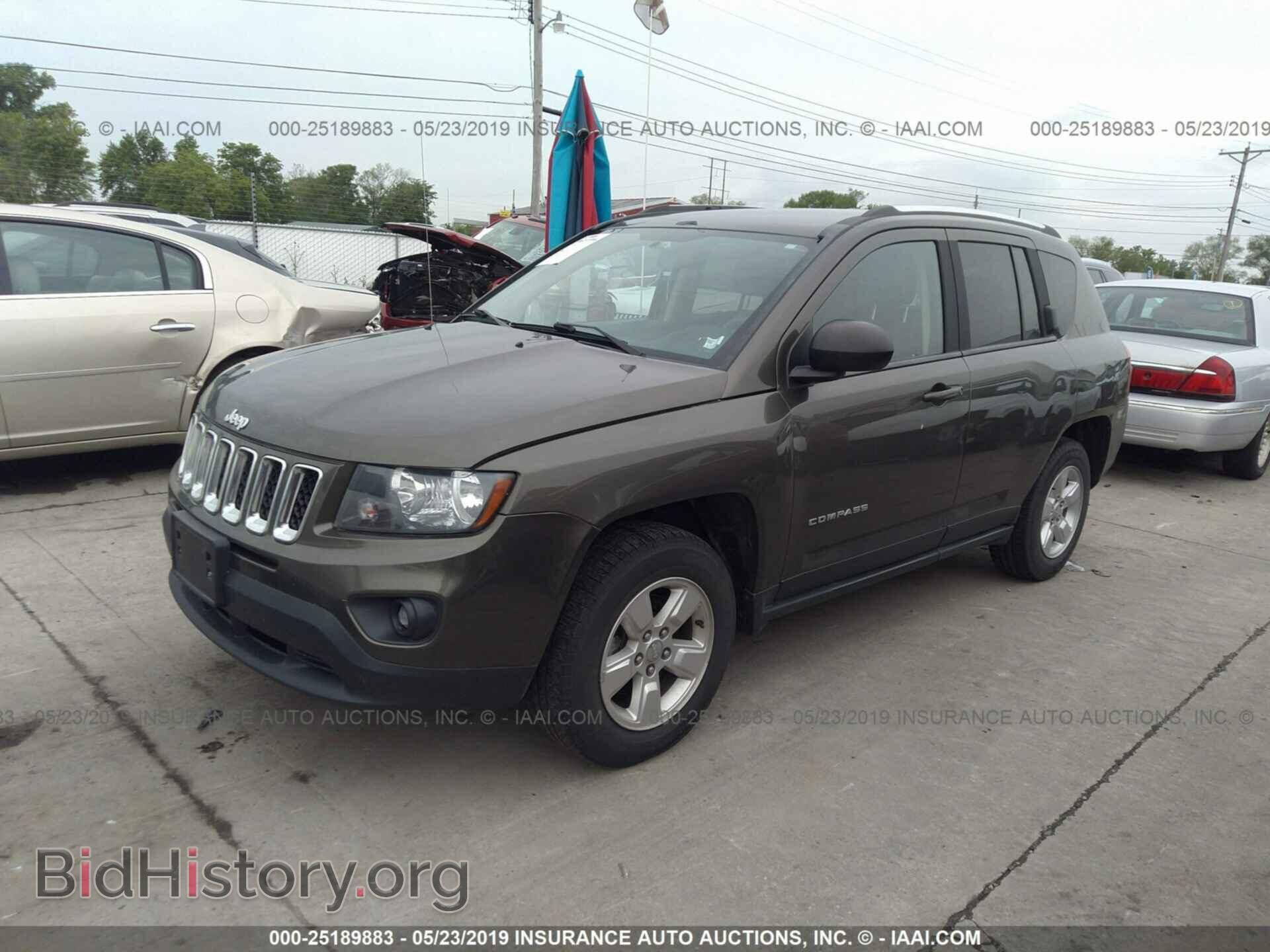 2015 JEEP COMPASS - VIN: 1C4NJCBA9FD262370 - Фото 2