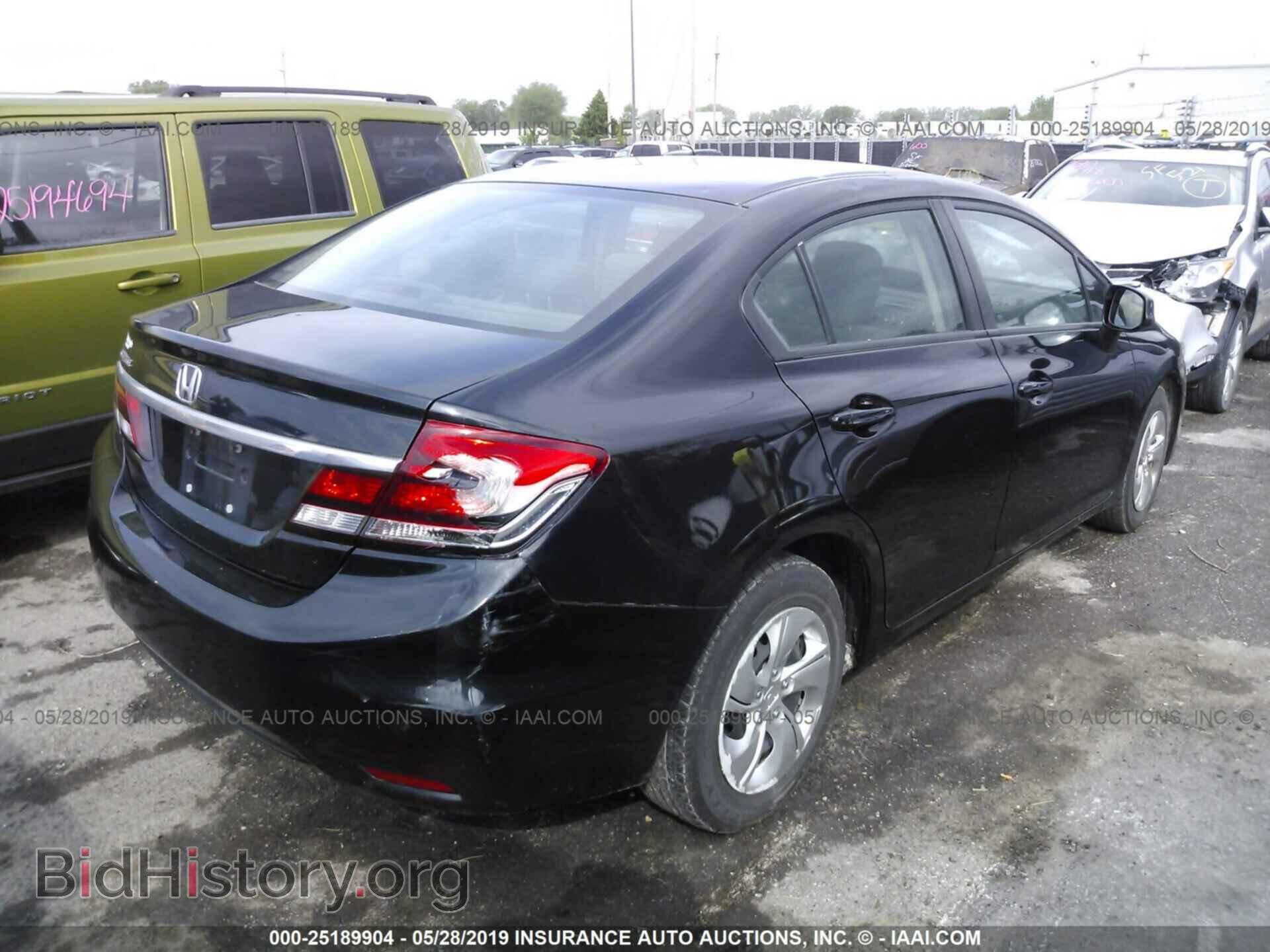 2013 HONDA CIVIC - VIN: 2HGFB2F52DH573620 - Фото 4