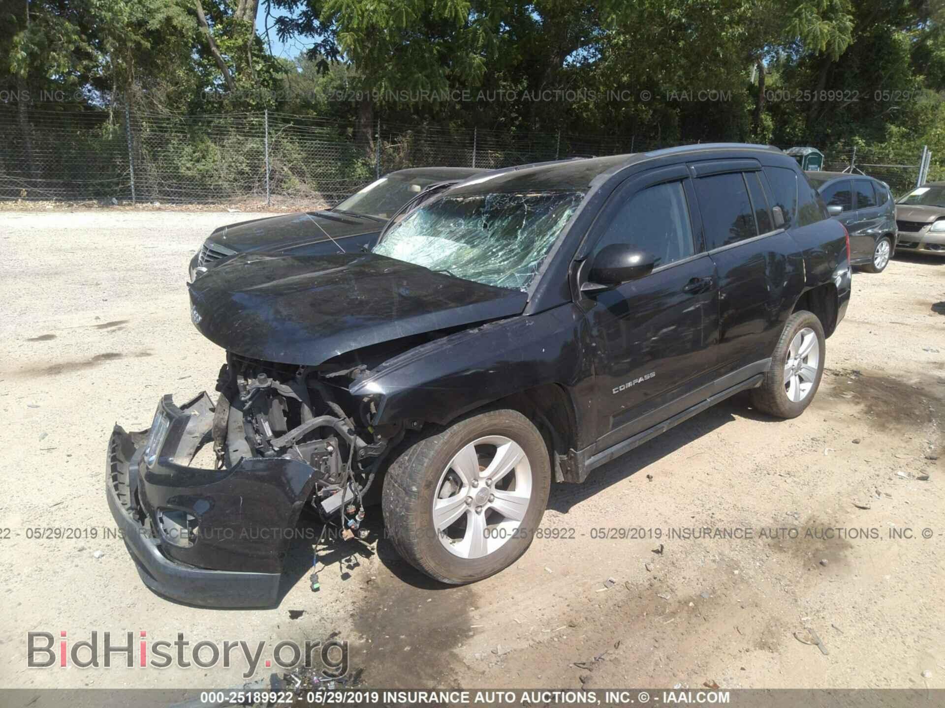 2011 JEEP COMPASS - VIN: 1J4NF1FBXBD187529 - Фото 2