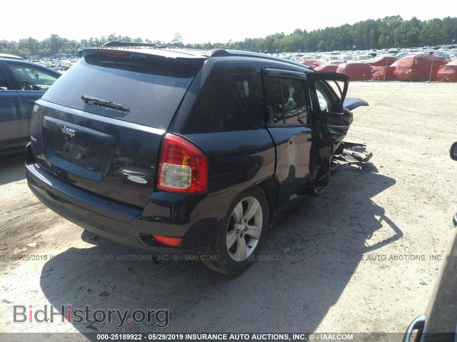 2011 JEEP COMPASS - VIN: 1J4NF1FBXBD187529 - Фото 4