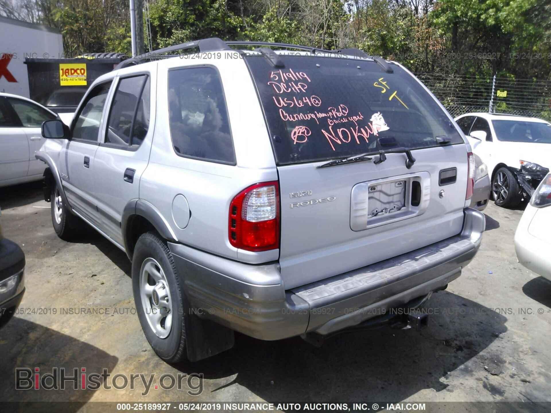 2002 ISUZU RODEO - VIN: 4S2CK58W024331769 - Фото 3