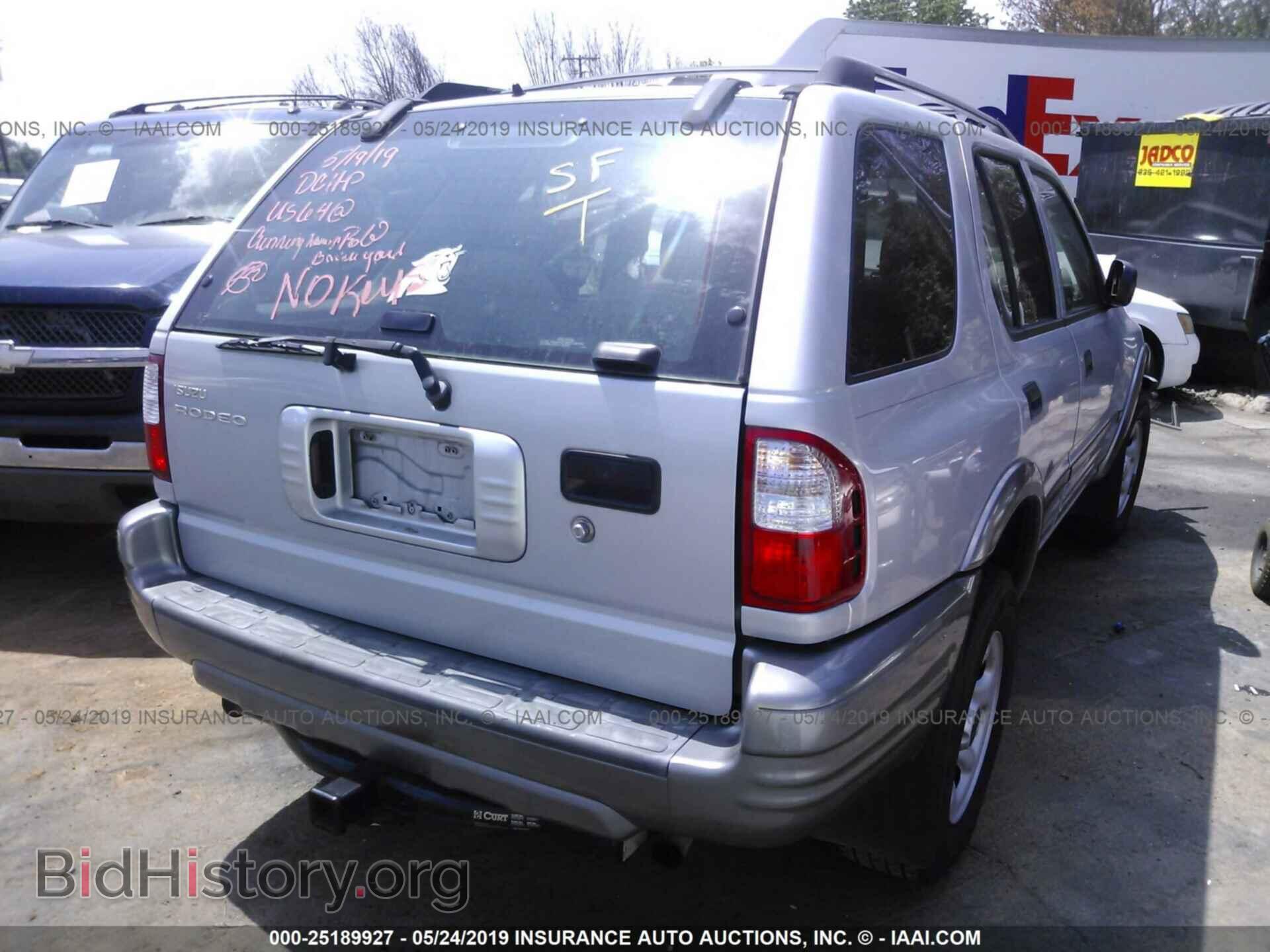 2002 ISUZU RODEO - VIN: 4S2CK58W024331769 - Фото 4