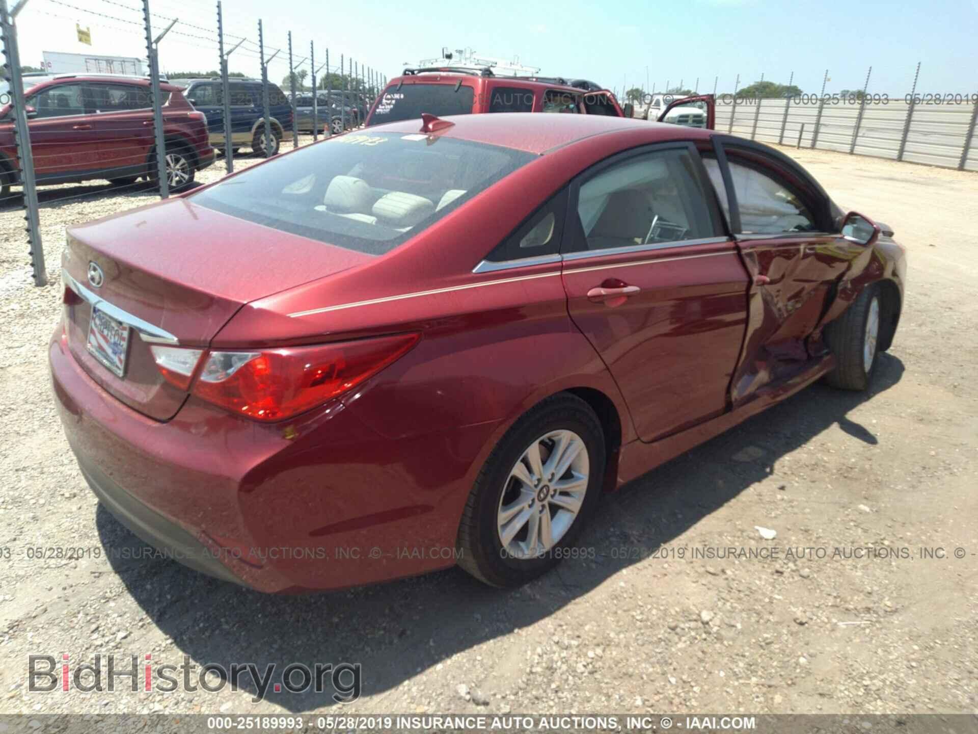 2014 HYUNDAI SONATA - VIN: 5NPEB4AC0EH896942 - Photo 4