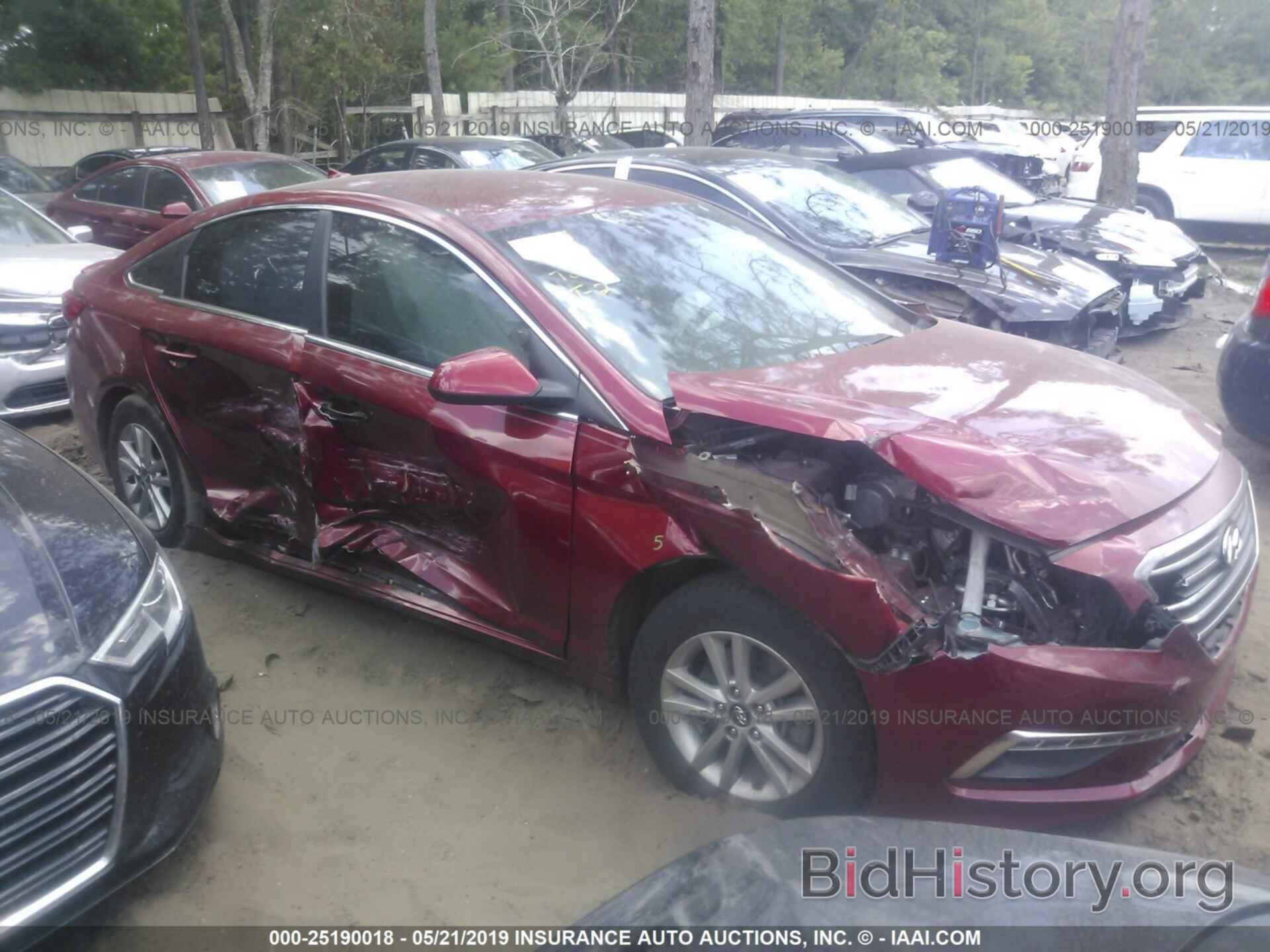 Photo 5NPE24AF8FH001192 - HYUNDAI SONATA 2015