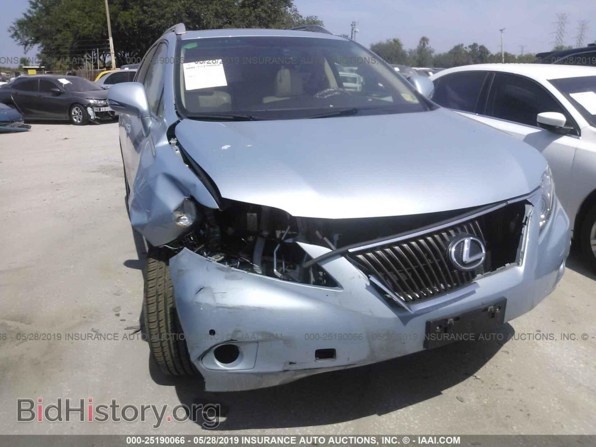 2012 LEXUS RX - VIN: 2T2BK1BA2CC131872 - Фото 6