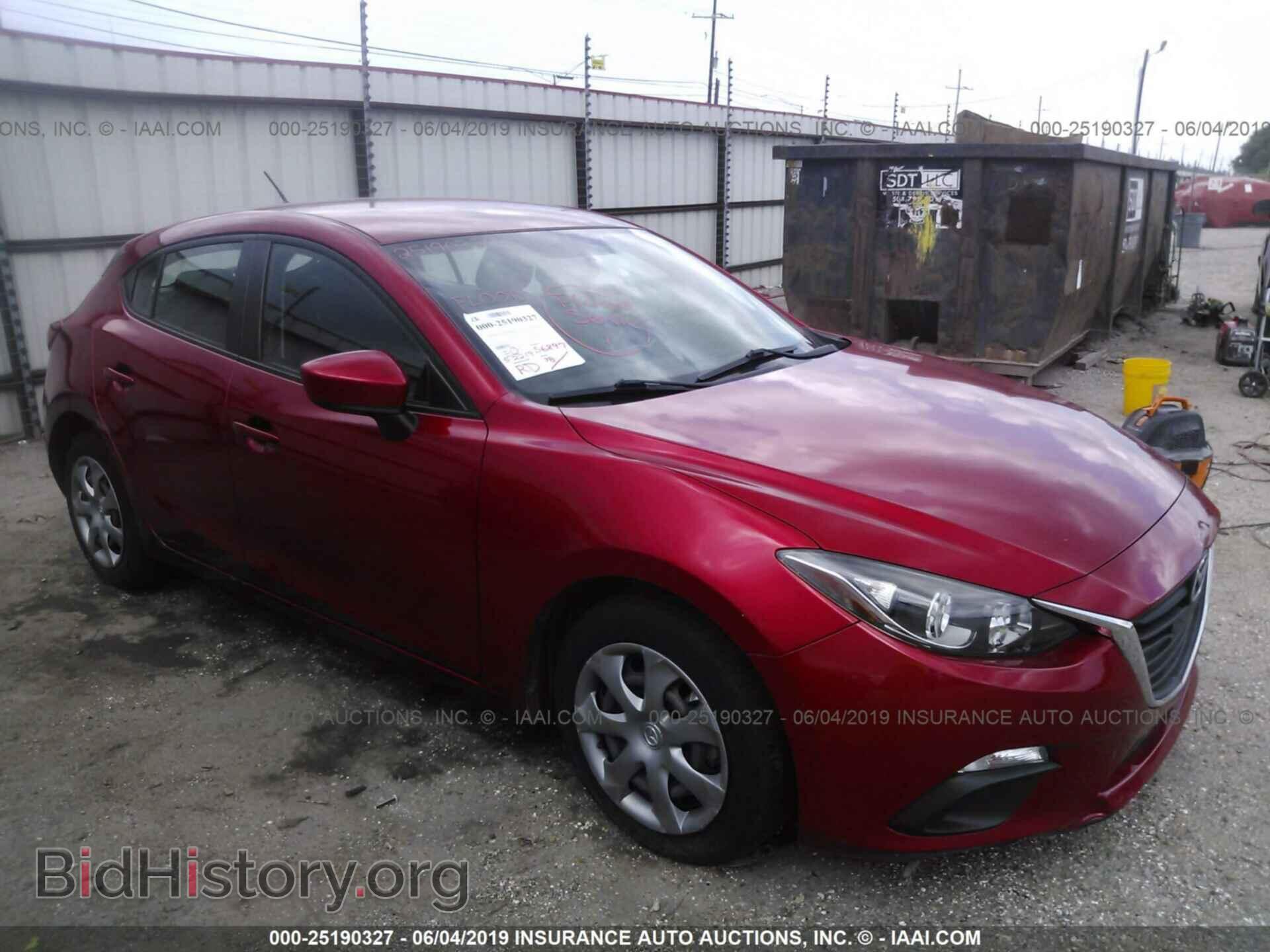 Фотография JM1BM1K76E1200279 - MAZDA 3 2014