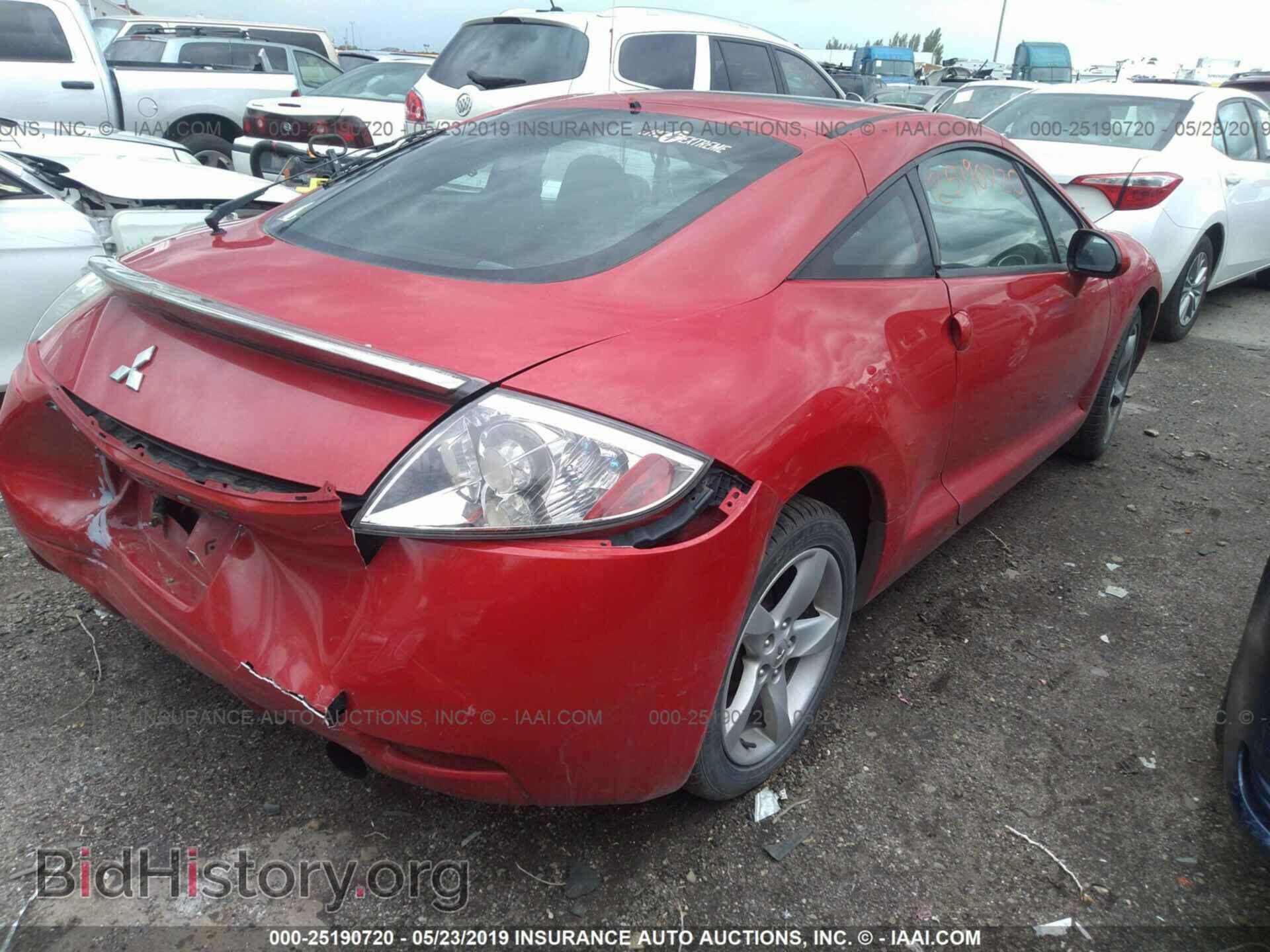 2007 MITSUBISHI ECLIPSE - VIN: 4A3AK24F87E051748 - Фото 4