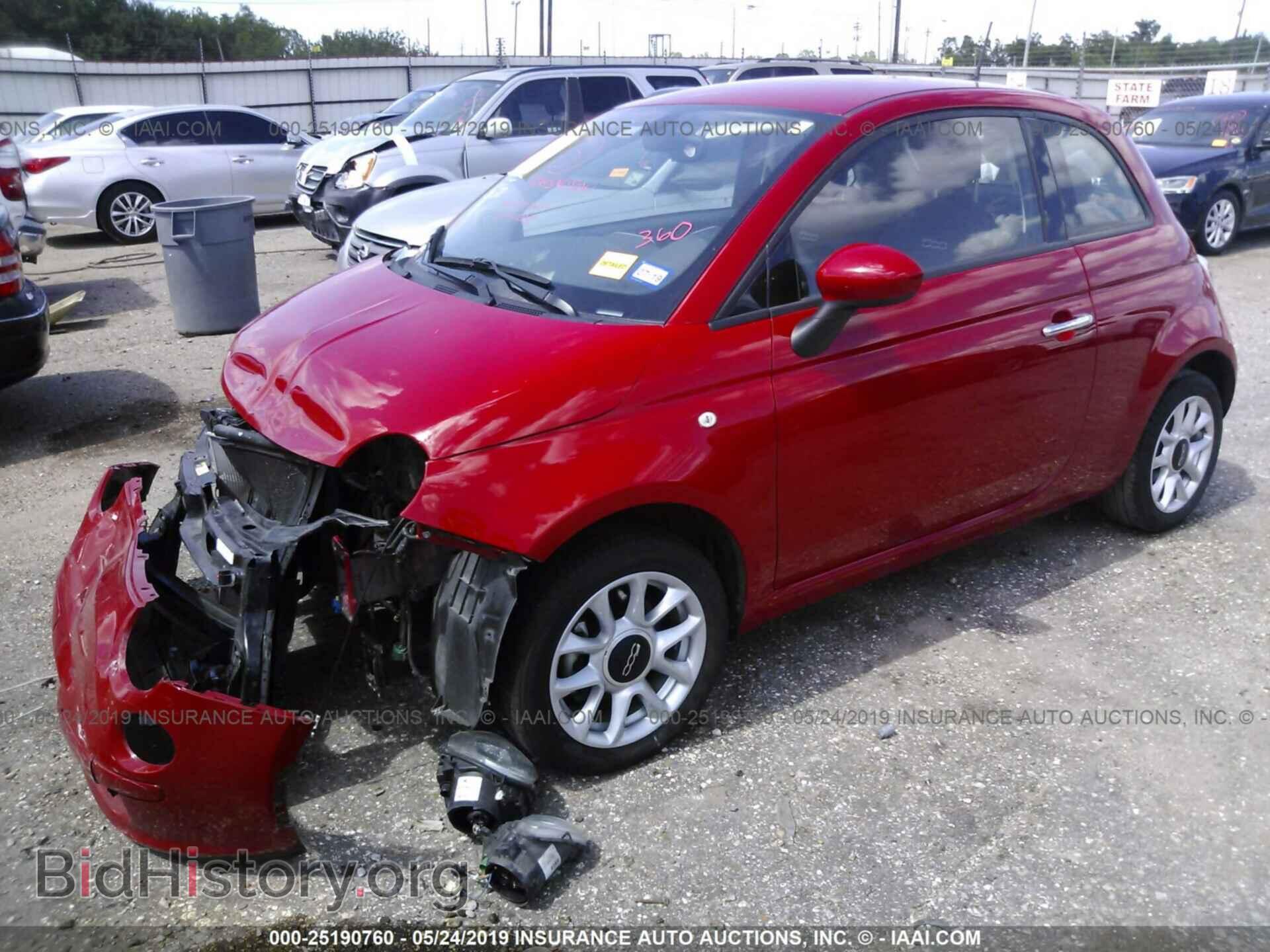 2017 FIAT 500 - VIN: 3C3CFFKR9HT580149 - Photo 2