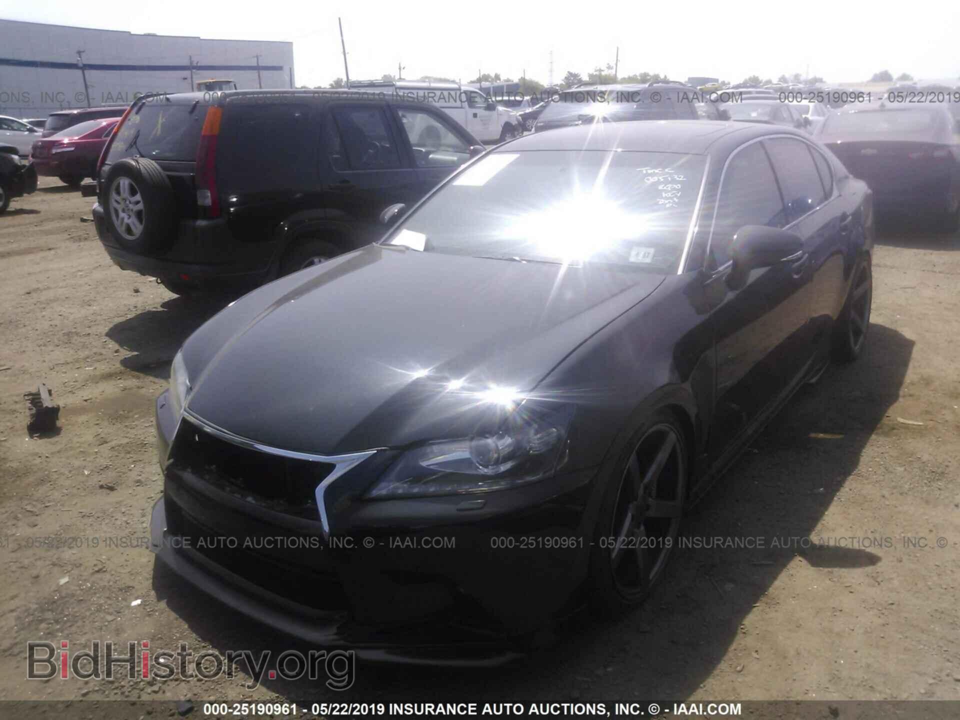 2013 LEXUS GS - VIN: JTHCE1BL3D5005132 - Фото 2