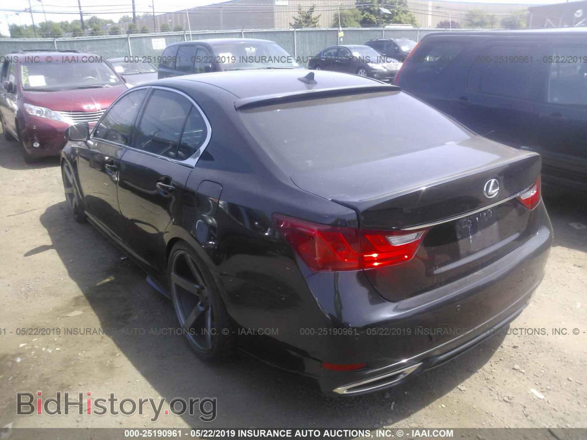 2013 LEXUS GS - VIN: JTHCE1BL3D5005132 - Фото 3