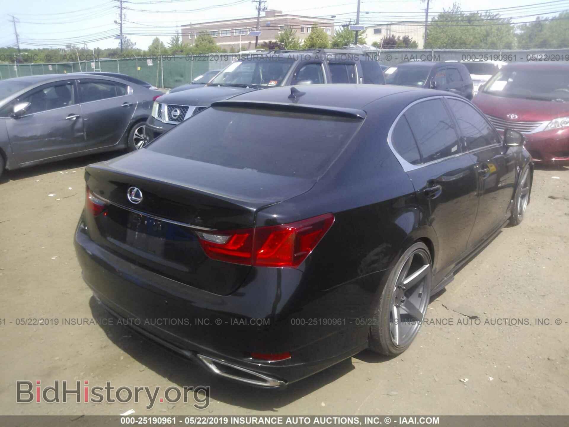 2013 LEXUS GS - VIN: JTHCE1BL3D5005132 - Фото 4