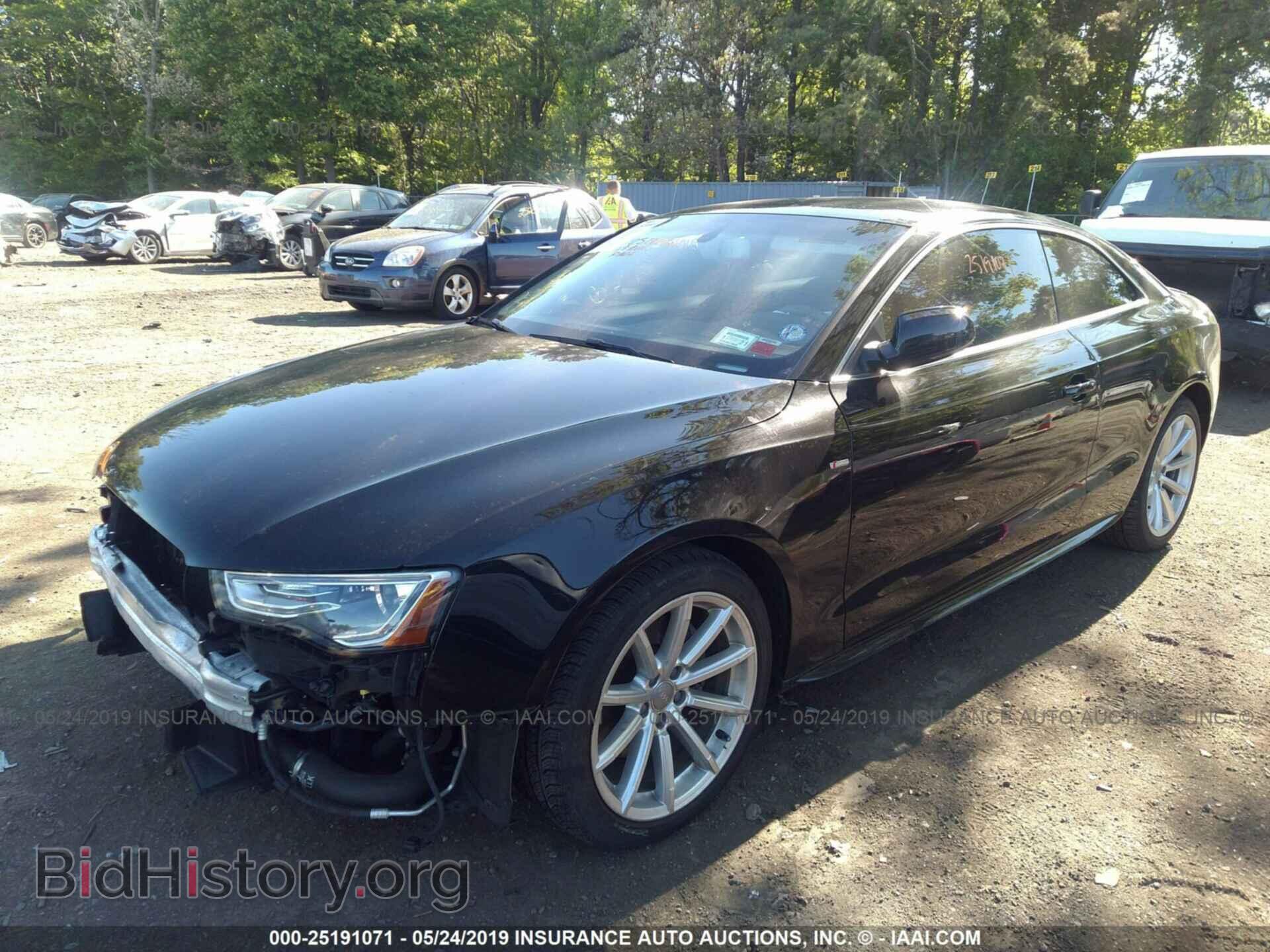 2017 AUDI A5 - VIN: WAUD2AFR0HA001739 - Фото 2