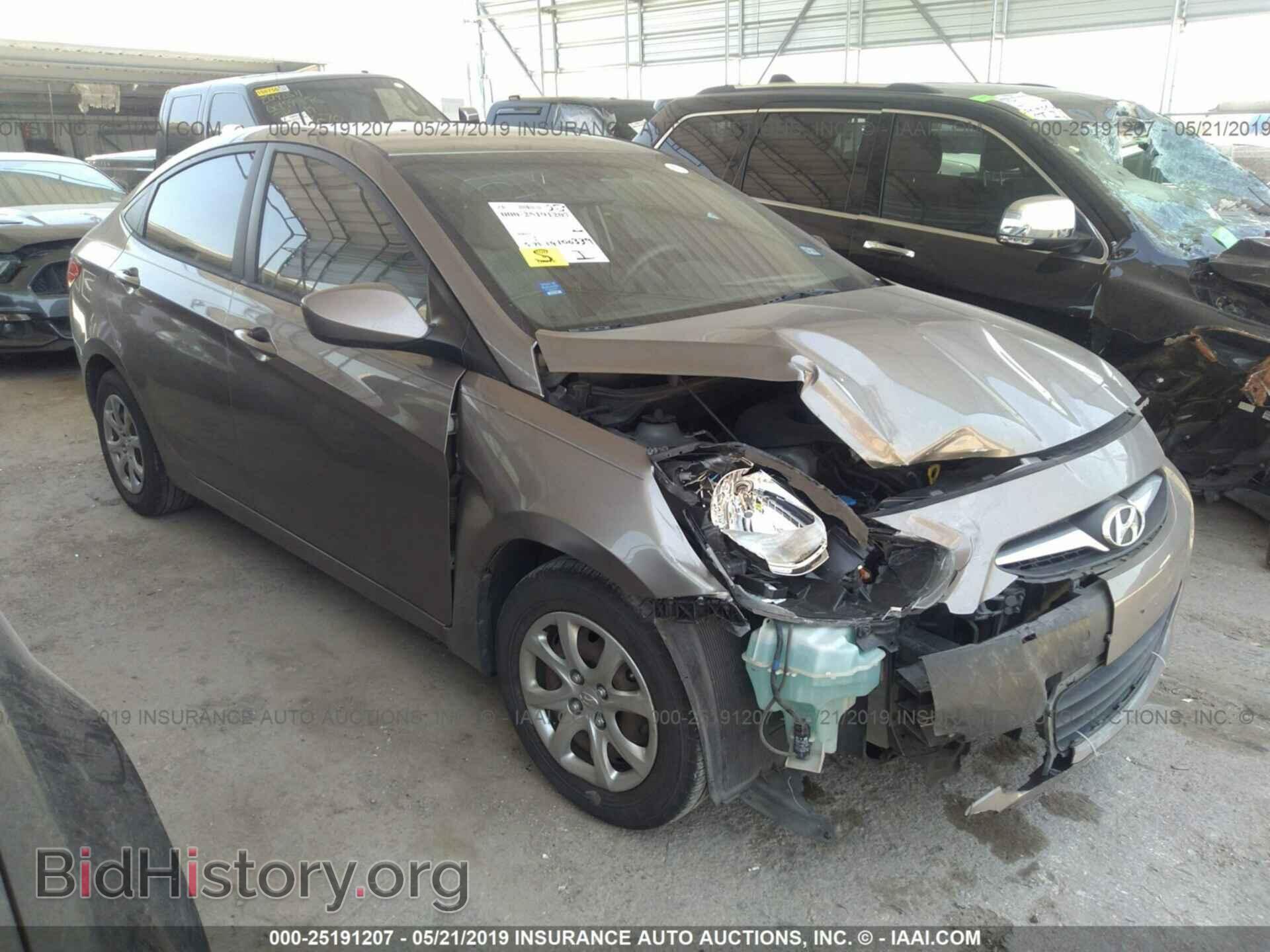 Фотография KMHCT4AE2DU503156 - HYUNDAI ACCENT 2013