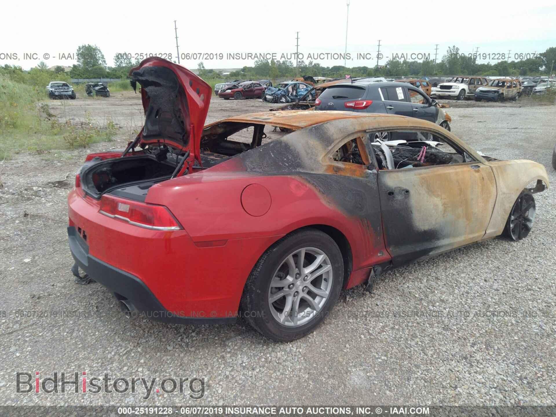 2015 CHEVROLET CAMARO - VIN: 2G1FB1E33F9296457 - Фото 4