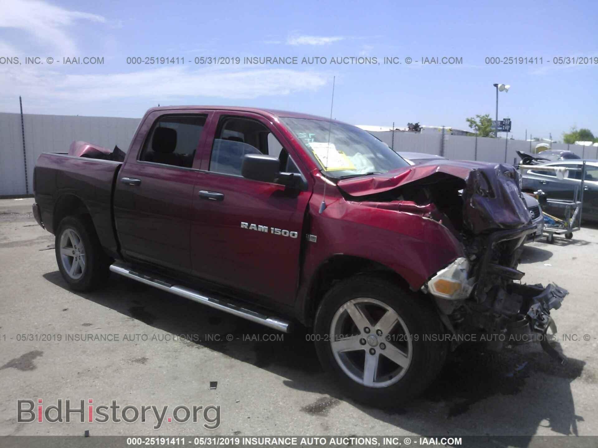Фотография 1C6RD7KT8CS251361 - DODGE RAM 1500 2012