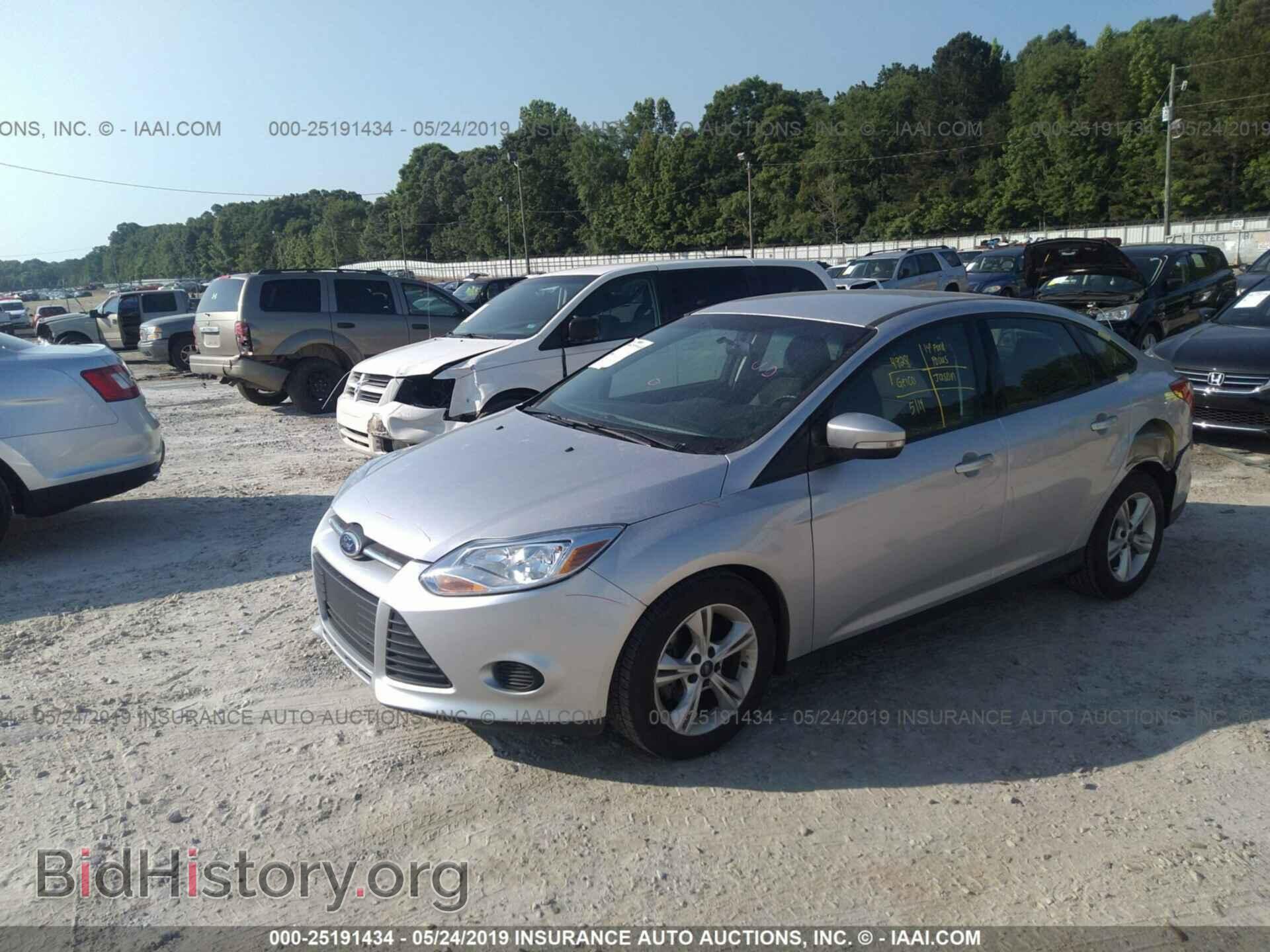 2014 FORD FOCUS - VIN: 1FADP3F29EL435554 - Фото 2