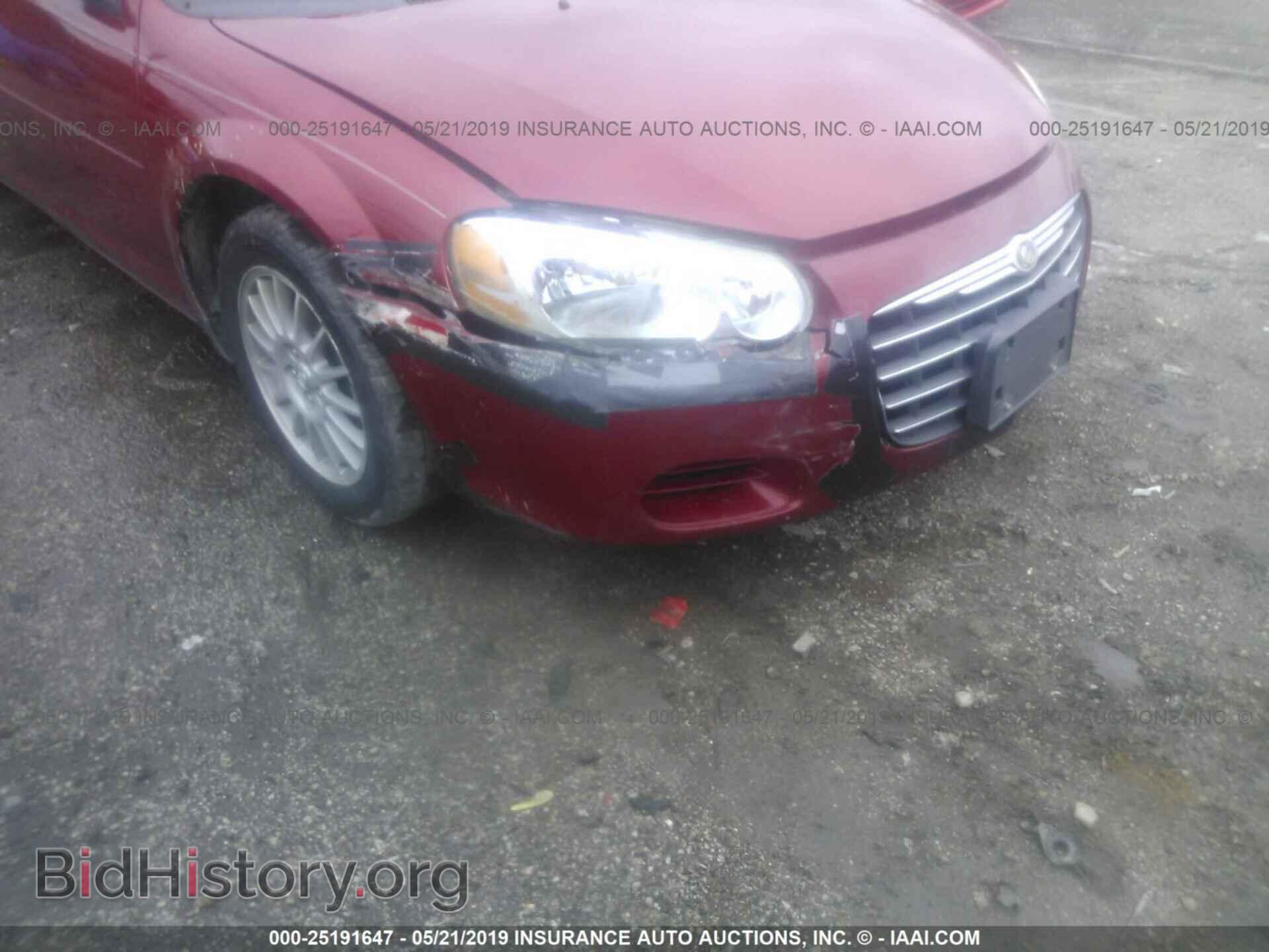 2005 CHRYSLER SEBRING - VIN: 1C3EL46X35N596387 - Photo 6