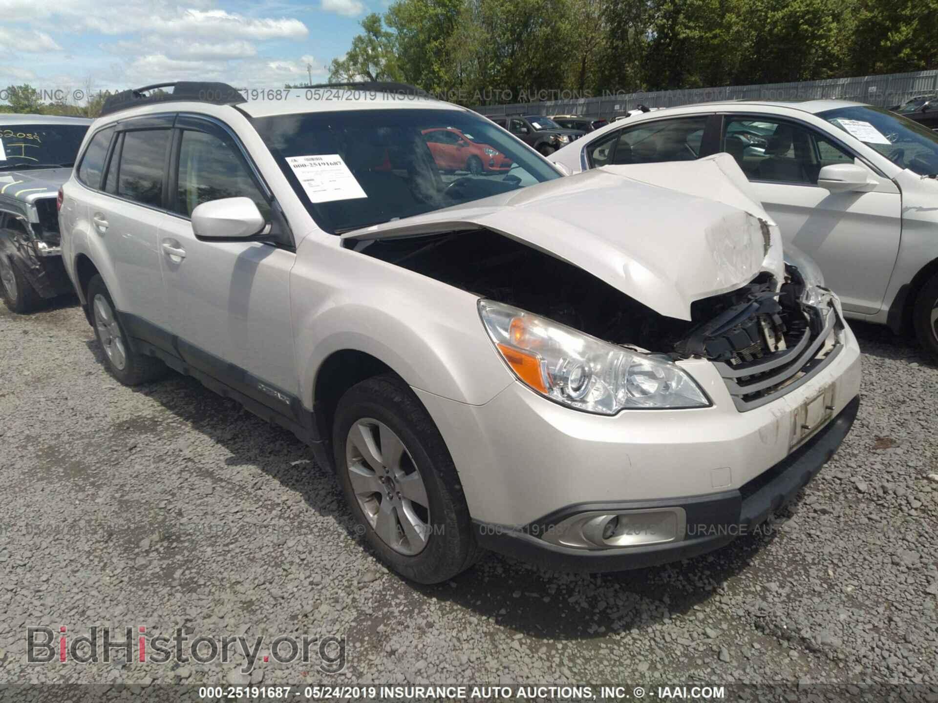 Фотография 4S4BRBCCXC3218378 - SUBARU OUTBACK 2012