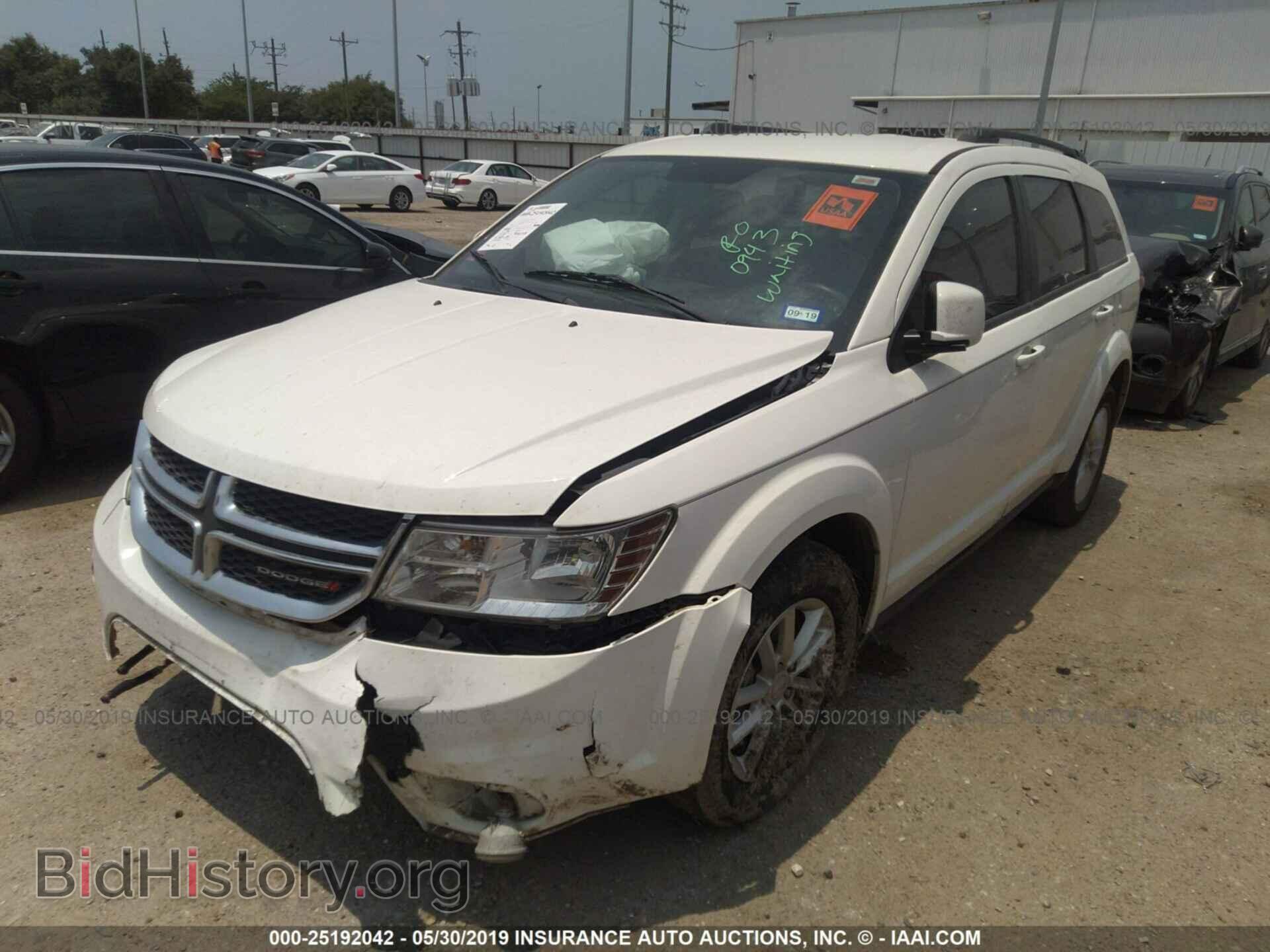2013 DODGE JOURNEY - VIN: 3C4PDCBB5DT541735 - Фото 2