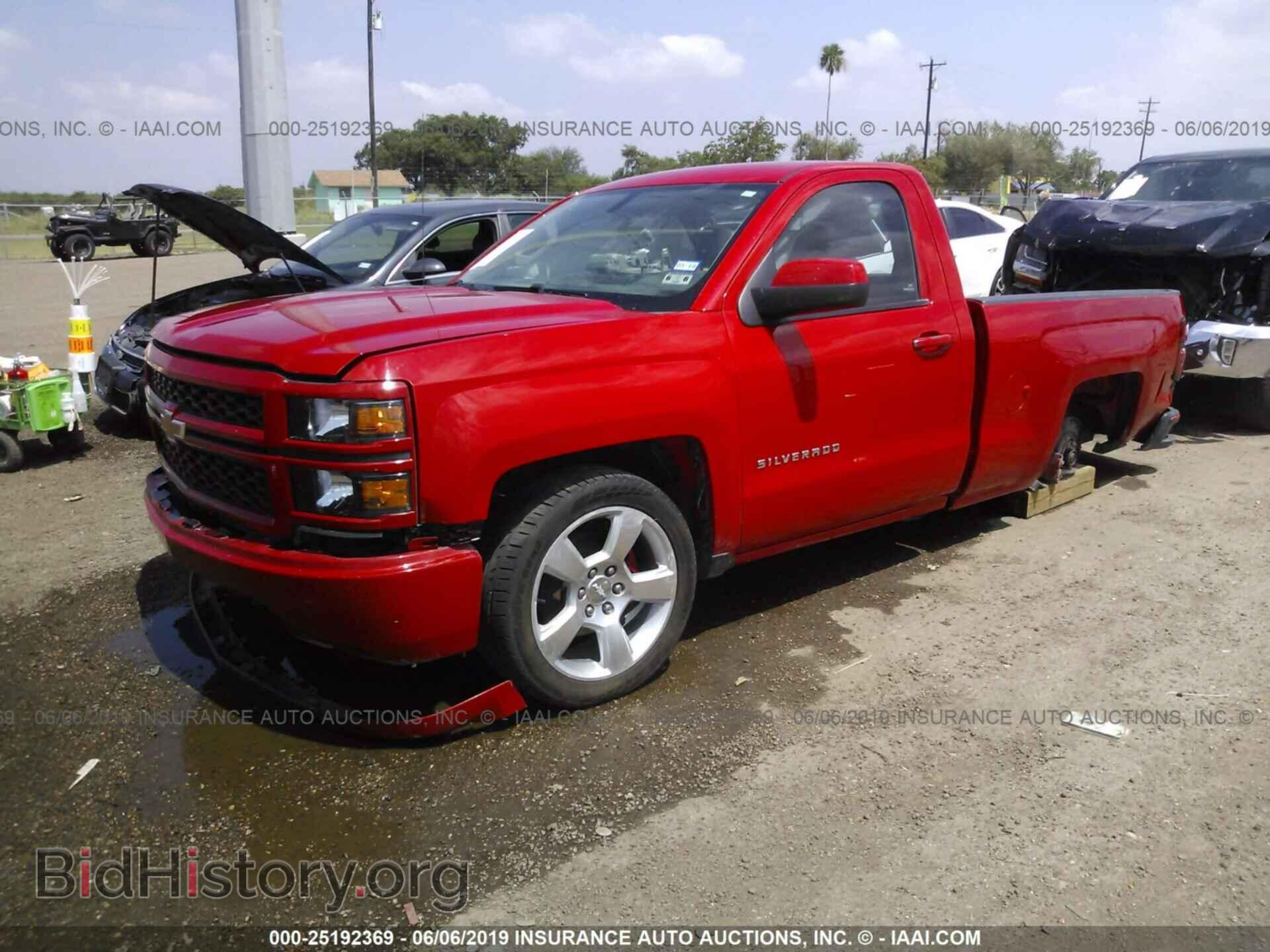 2014 CHEVROLET SILVERADO - VIN: 1GCNCPEC7EZ333632 - Фото 2