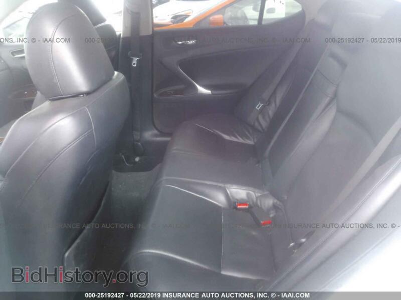 2007 Lexus IS (VIN JTHBK262672042418) — фото 8 из 10