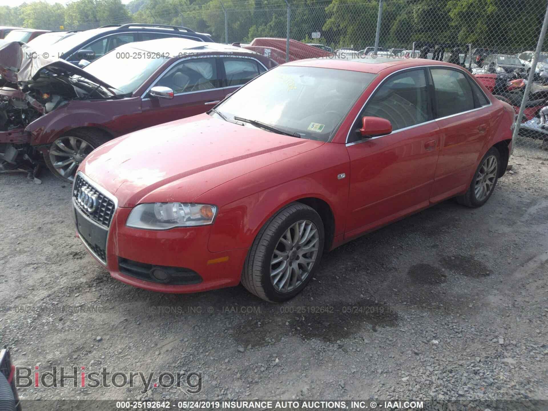 2008 AUDI A4 - VIN: WAUDF78E28A132186 - Фото 2