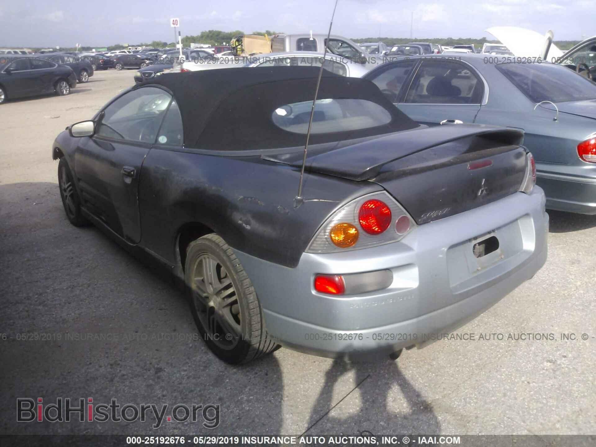 2003 MITSUBISHI ECLIPSE - VIN: 4A3AE75H93E018093 - Фото 3
