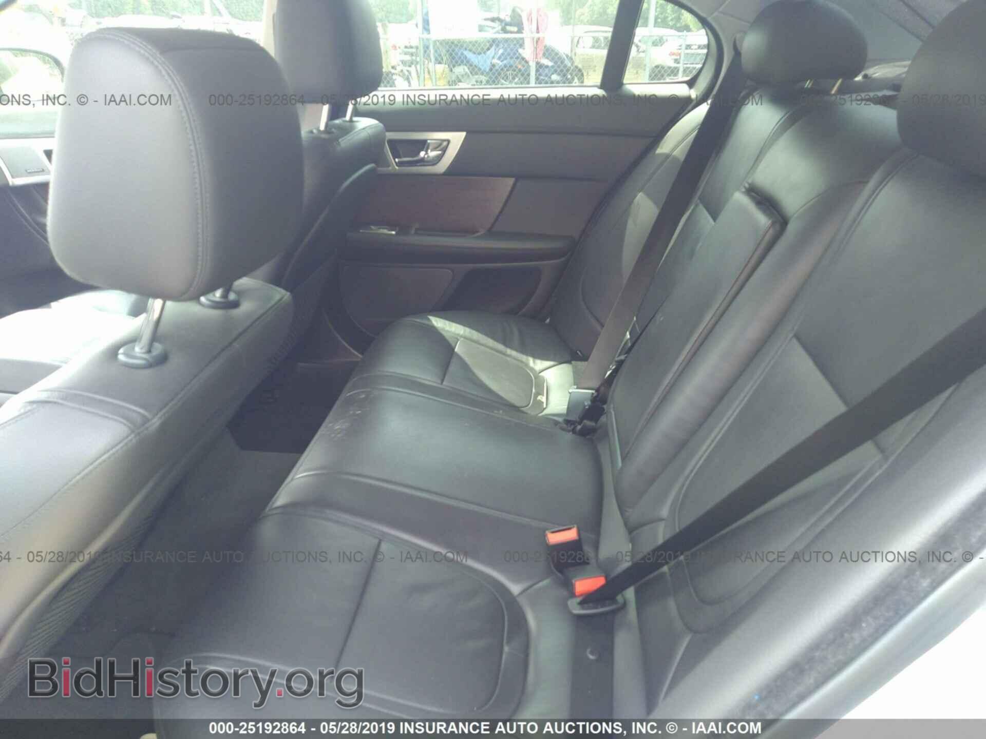 2013 JAGUAR XF - VIN: SAJWA0E71D8S92070 - Фото 8