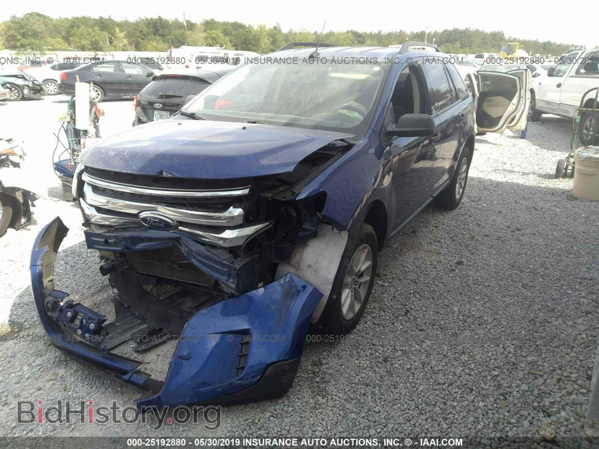 2014 FORD EDGE - VIN: 2FMDK3GC8EBB28159 - Фото 2