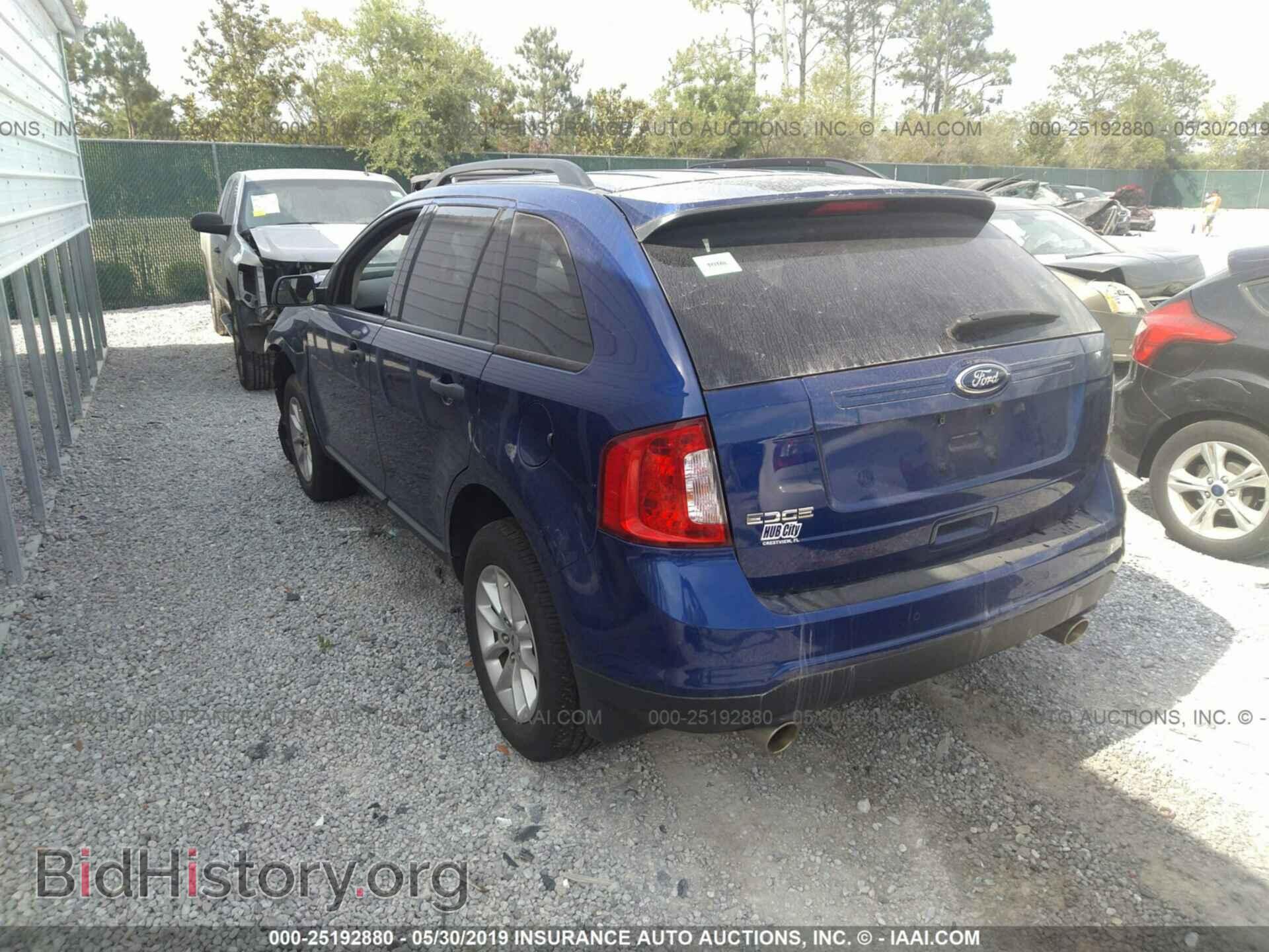 2014 FORD EDGE - VIN: 2FMDK3GC8EBB28159 - Фото 3