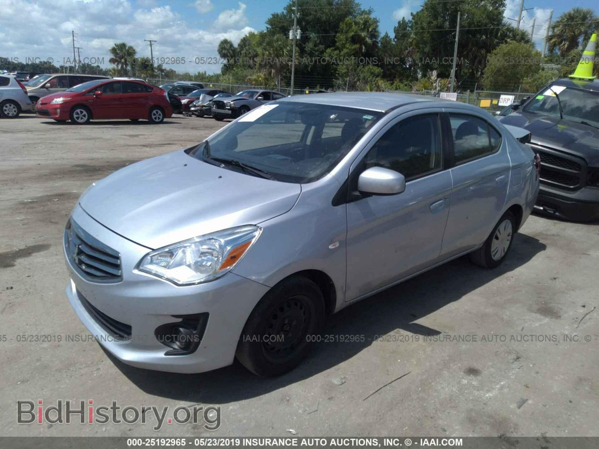 2017 MITSUBISHI MIRAGE - VIN: ML32F3FJ9HHF12187 - Фото 2
