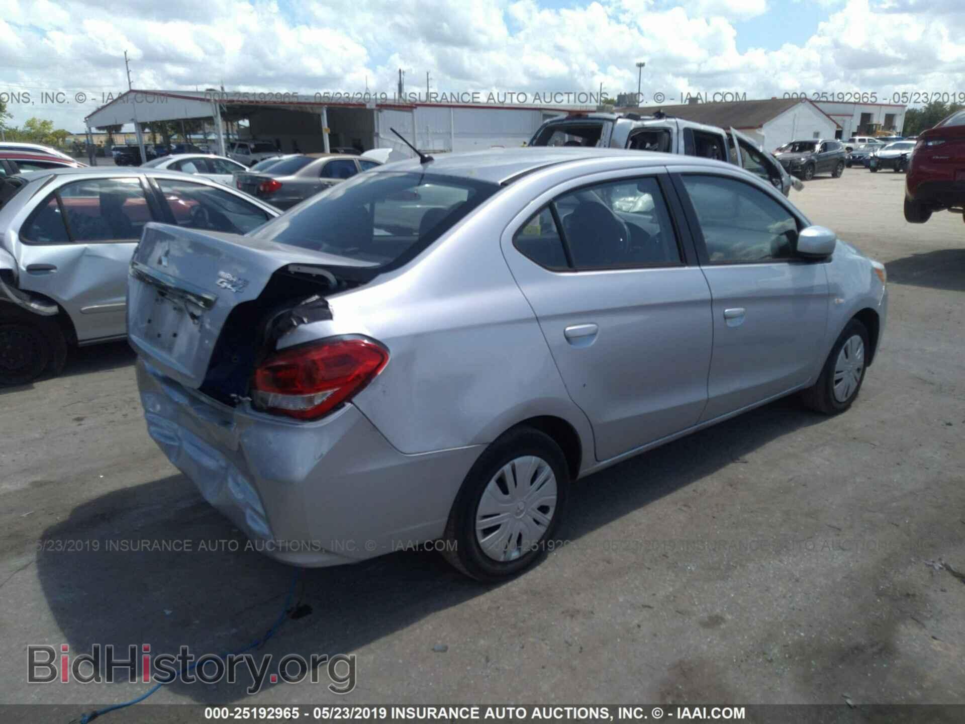 2017 MITSUBISHI MIRAGE - VIN: ML32F3FJ9HHF12187 - Фото 4