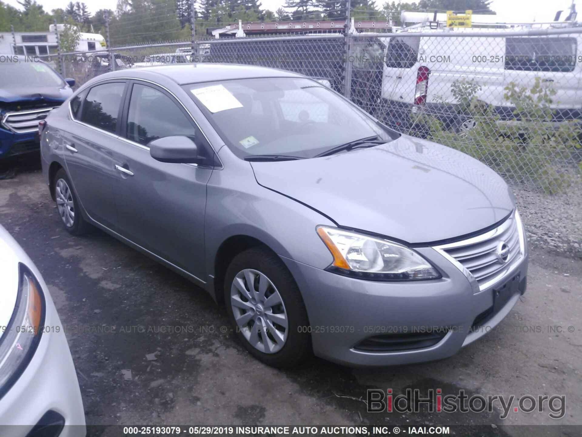 Photo 3N1AB7AP2EL693721 - NISSAN SENTRA 2014