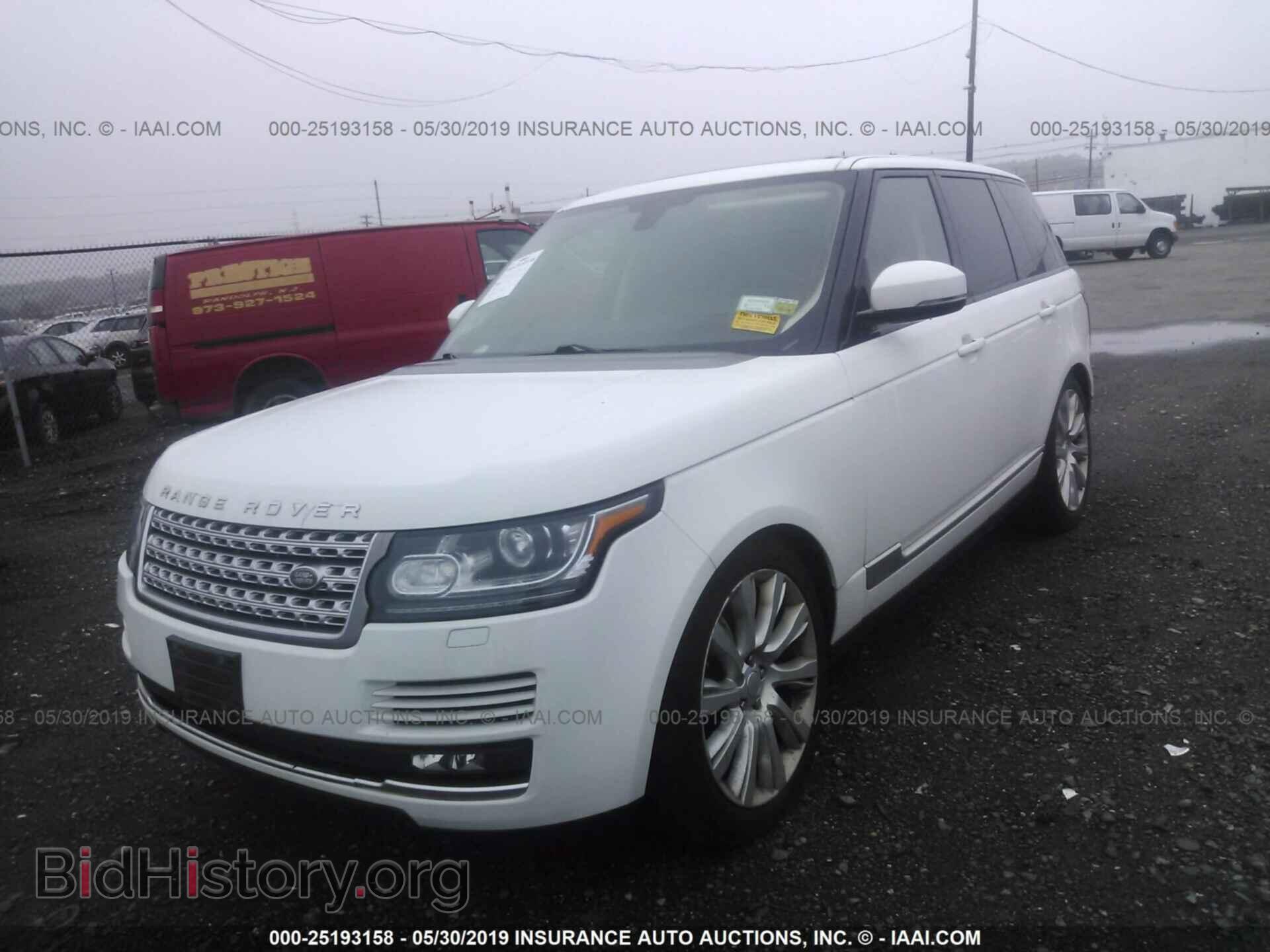 2015 LAND ROVER RANGE ROVER - VIN: SALGS2TF5FA229905 - Фото 2