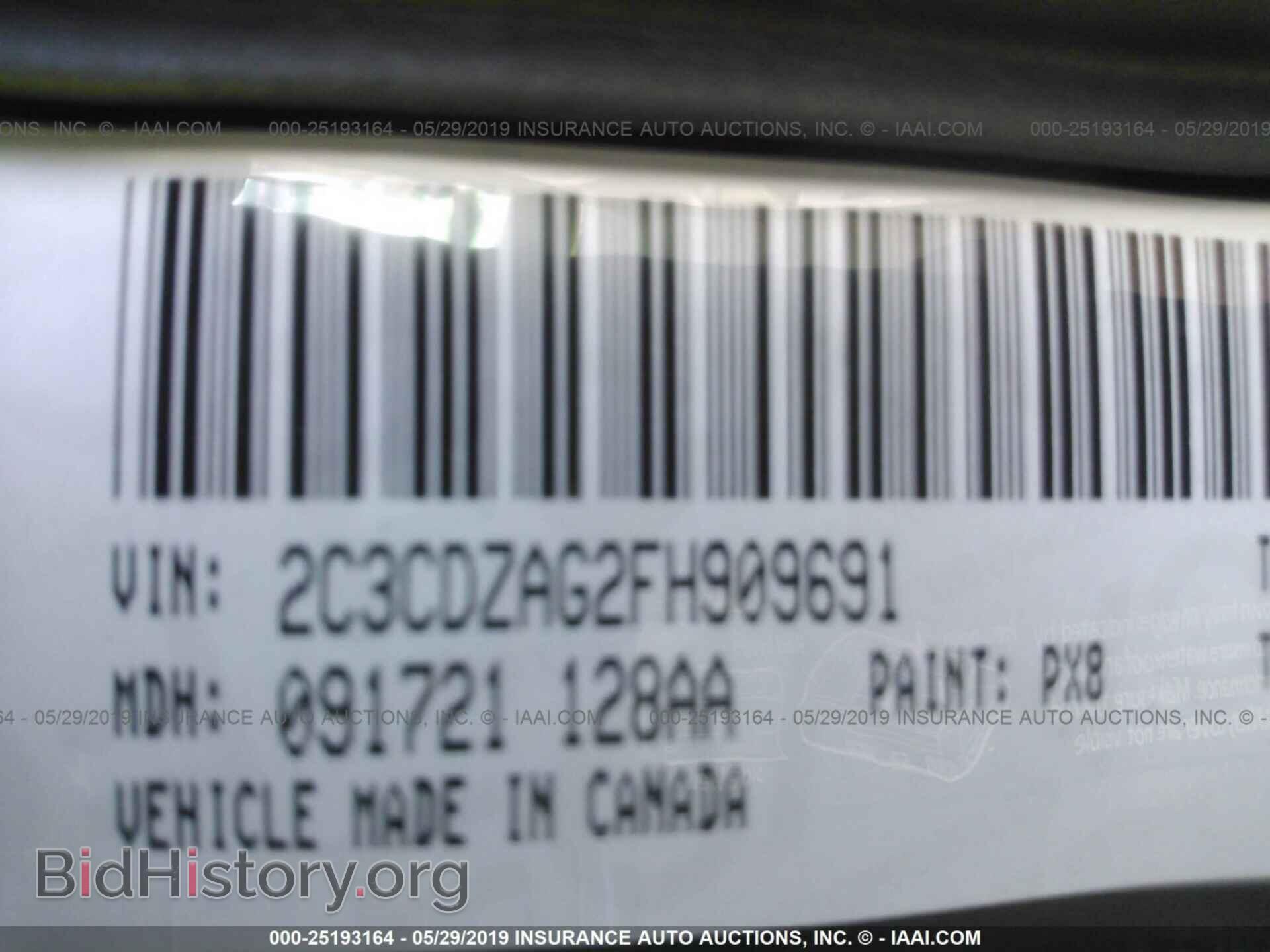 2015 DODGE CHALLENGER - VIN: 2C3CDZAG2FH909691 - Photo 9