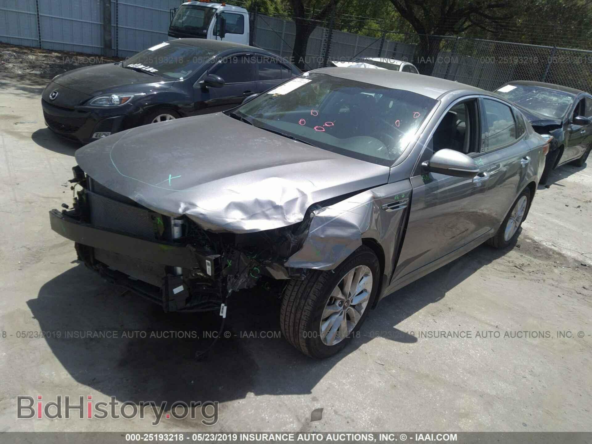 2018 KIA OPTIMA - VIN: 5XXGU4L31JG228024 - Photo 2