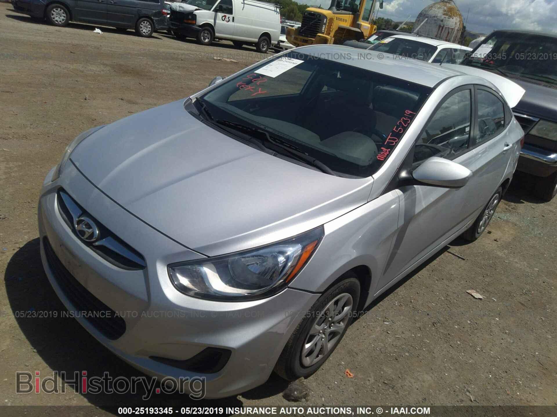 2014 HYUNDAI ACCENT - VIN: KMHCT4AE4EU601011 - Фото 2