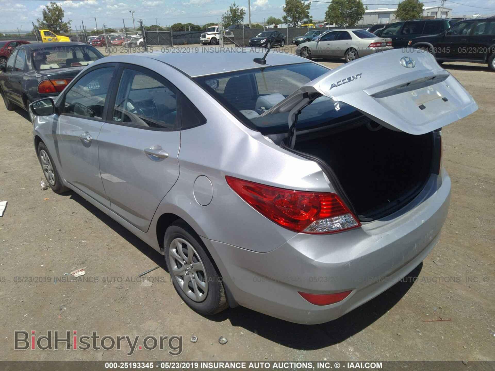 2014 HYUNDAI ACCENT - VIN: KMHCT4AE4EU601011 - Фото 3
