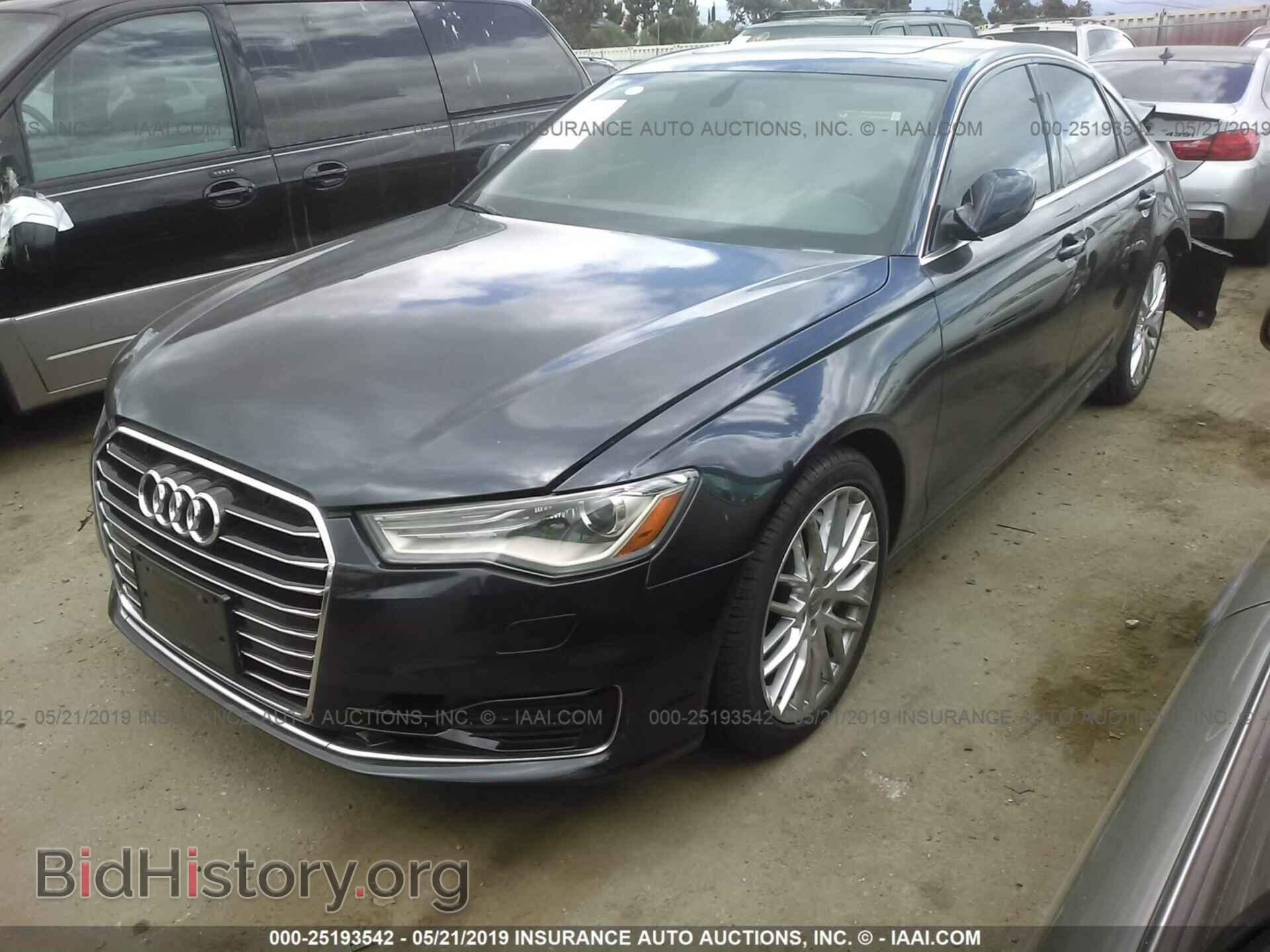 2016 AUDI A6 - VIN: WAUCFAFC0GN066030 - Фото 2
