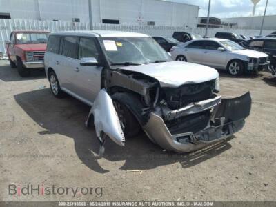 2011 Ford FLEX Limited, silver — VIN 2FMHK6DC4BBD25543, IAAI