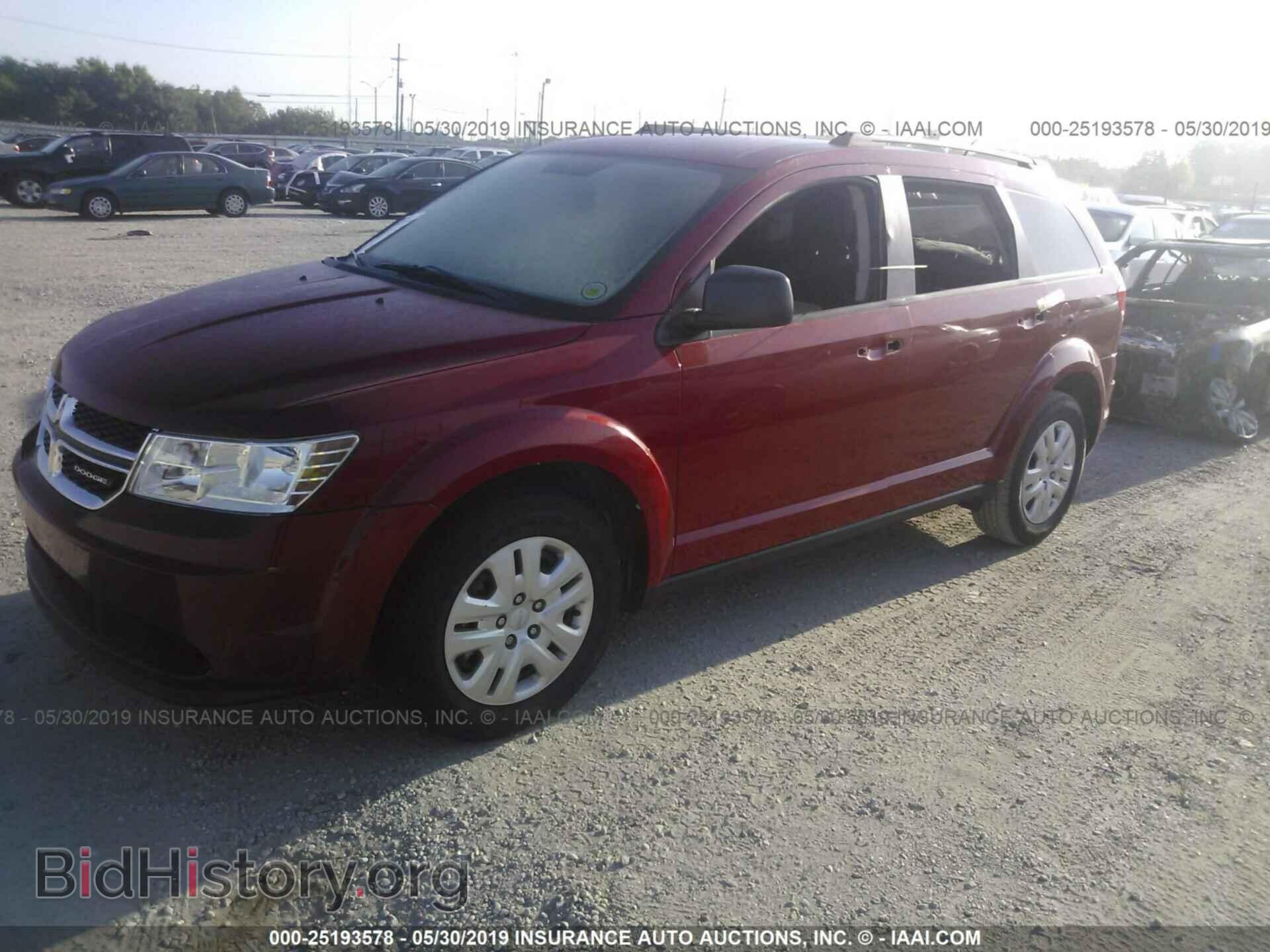 2017 DODGE JOURNEY - VIN: 3C4PDCAB0HT519360 - Фото 2