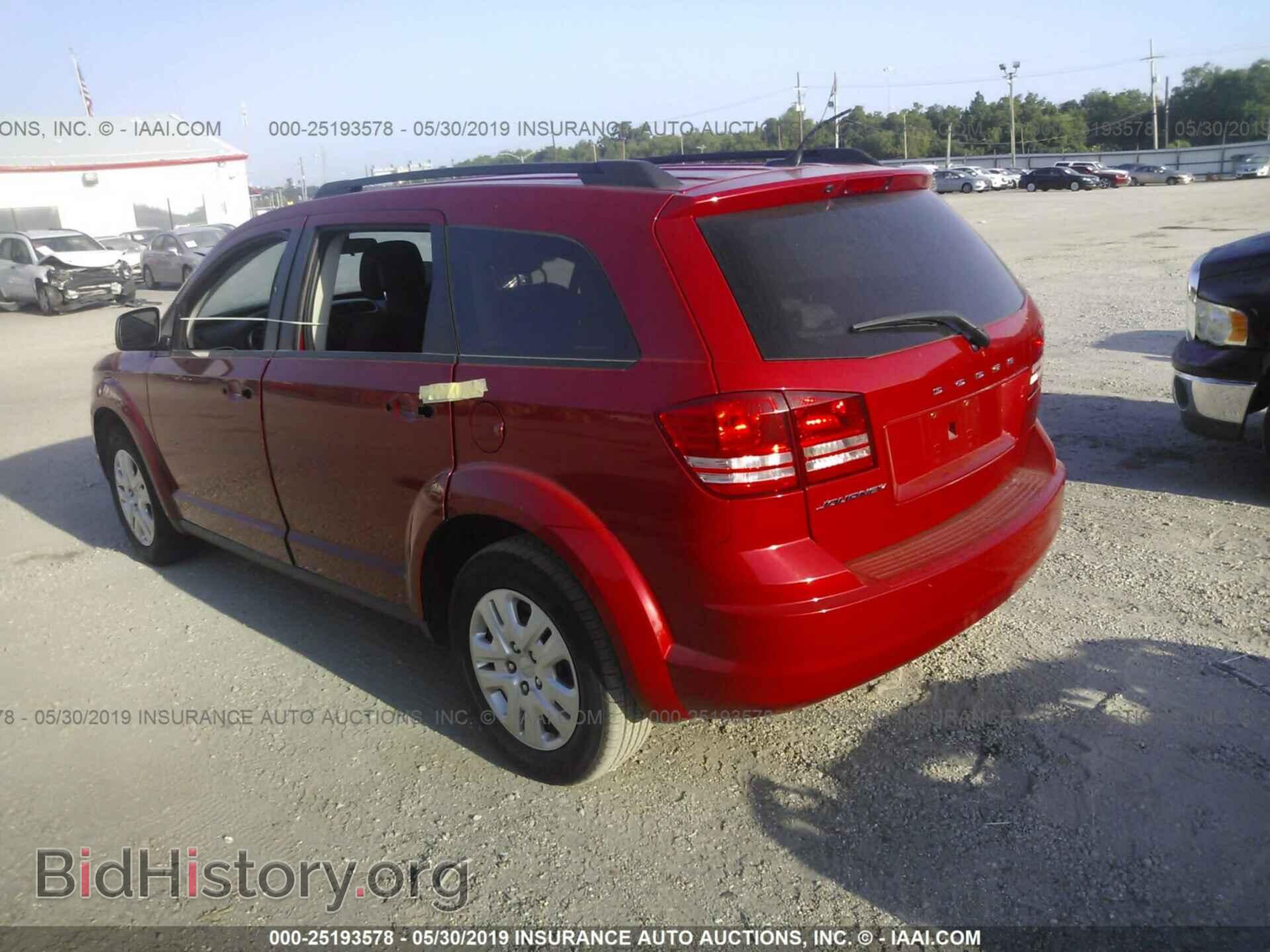 2017 DODGE JOURNEY - VIN: 3C4PDCAB0HT519360 - Фото 3