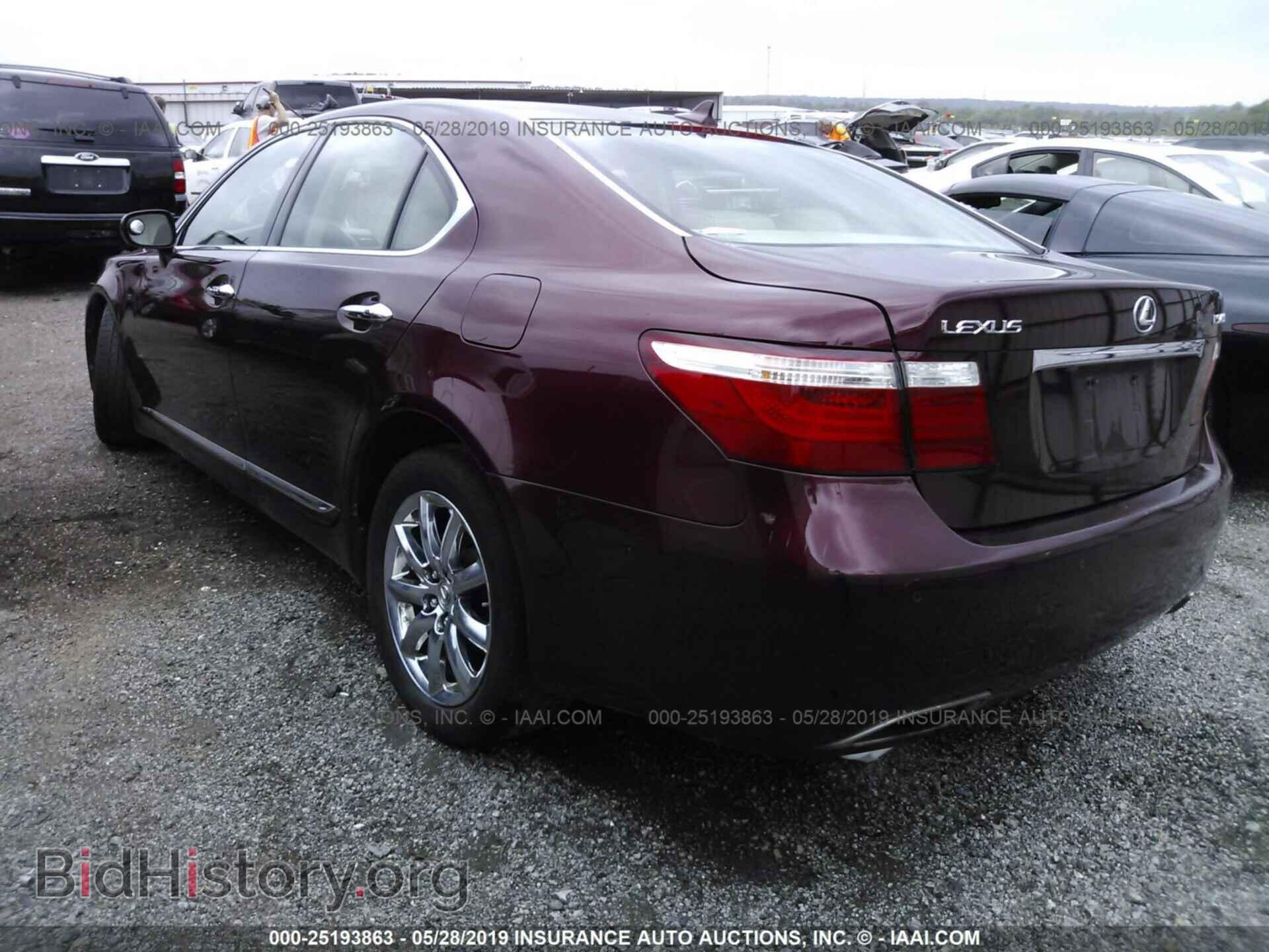 2007 LEXUS LS - VIN: JTHBL46F475046977 - Фото 3